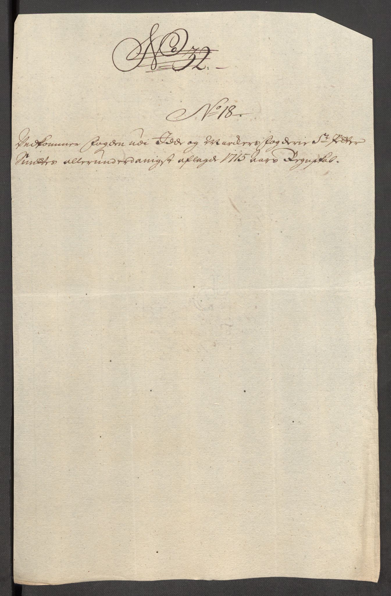 Rentekammeret inntil 1814, Reviderte regnskaper, Fogderegnskap, AV/RA-EA-4092/R01/L0023: Fogderegnskap Idd og Marker, 1715-1716, s. 167