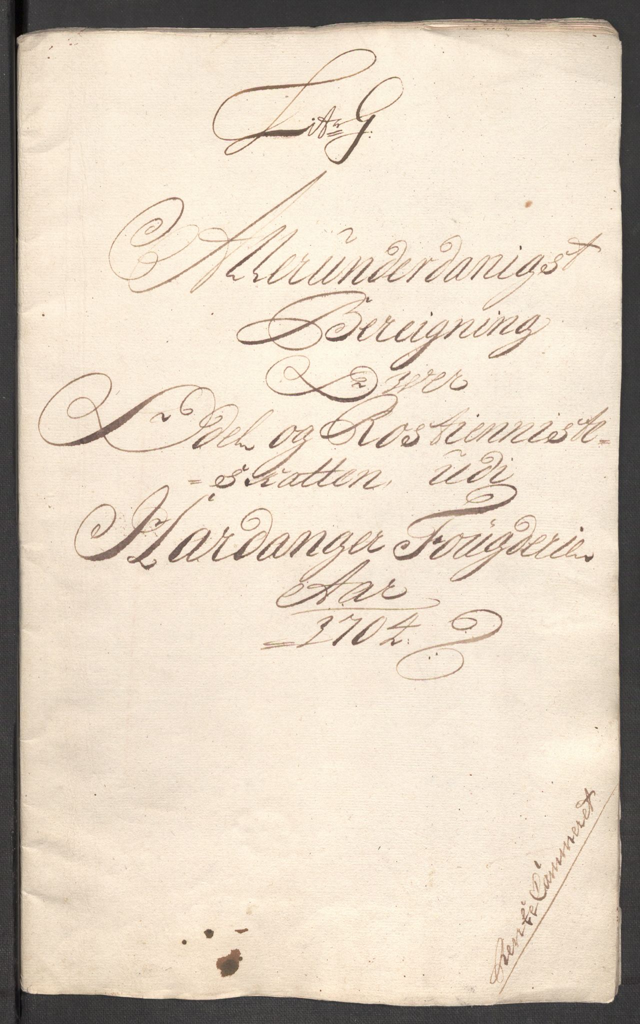 Rentekammeret inntil 1814, Reviderte regnskaper, Fogderegnskap, AV/RA-EA-4092/R48/L2982: Fogderegnskap Sunnhordland og Hardanger, 1704, s. 152