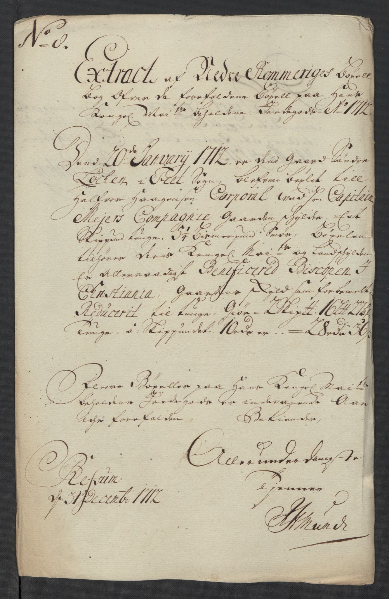 Rentekammeret inntil 1814, Reviderte regnskaper, Fogderegnskap, RA/EA-4092/R11/L0594: Fogderegnskap Nedre Romerike, 1712, s. 210