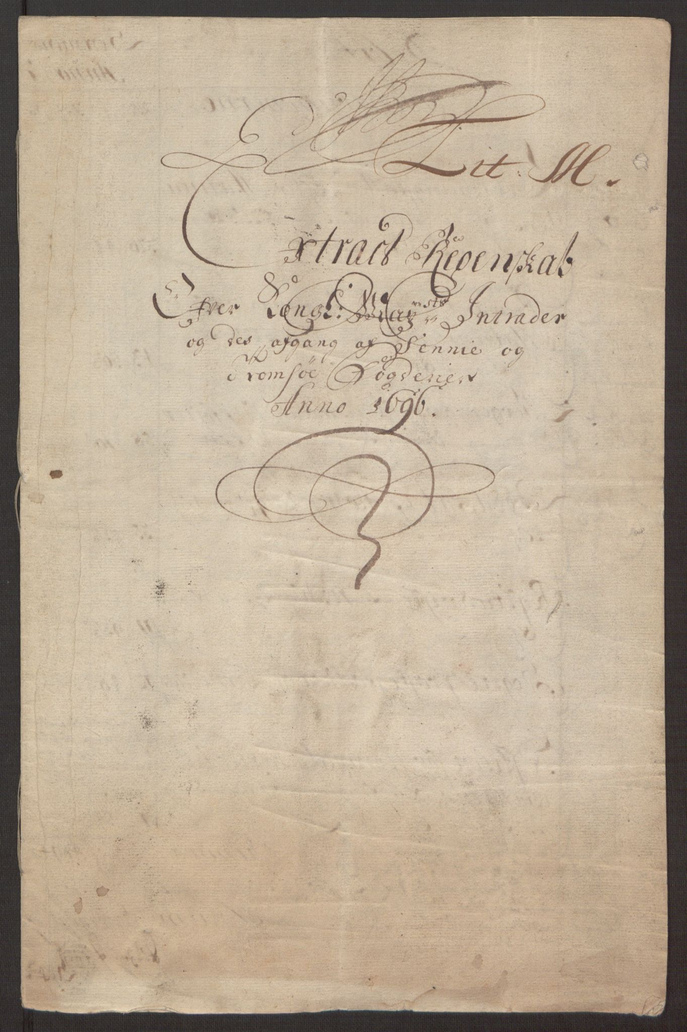 Rentekammeret inntil 1814, Reviderte regnskaper, Fogderegnskap, AV/RA-EA-4092/R68/L4753: Fogderegnskap Senja og Troms, 1694-1696, s. 229