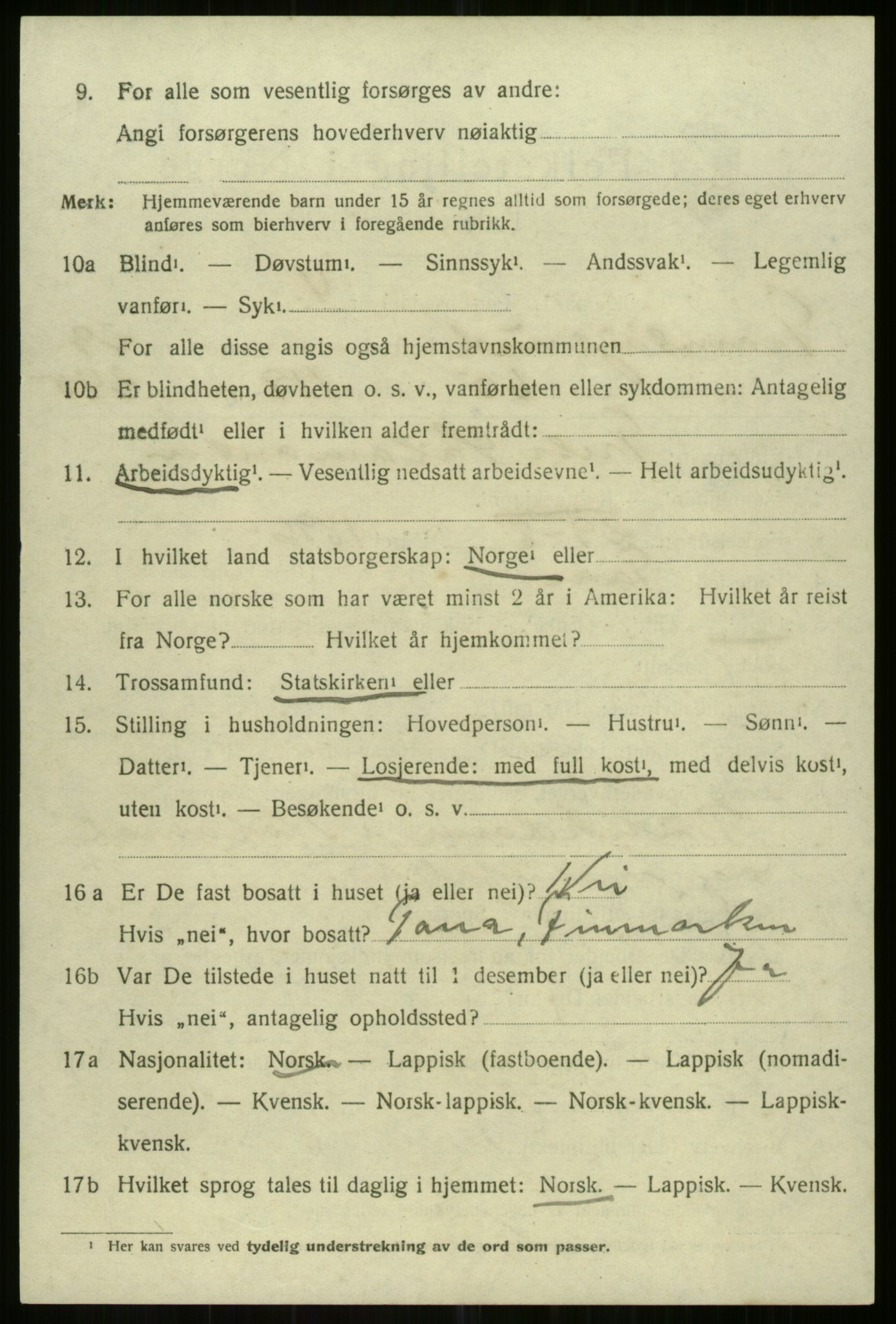 SATØ, Folketelling 1920 for 1934 Tromsøysund herred, 1920, s. 14179