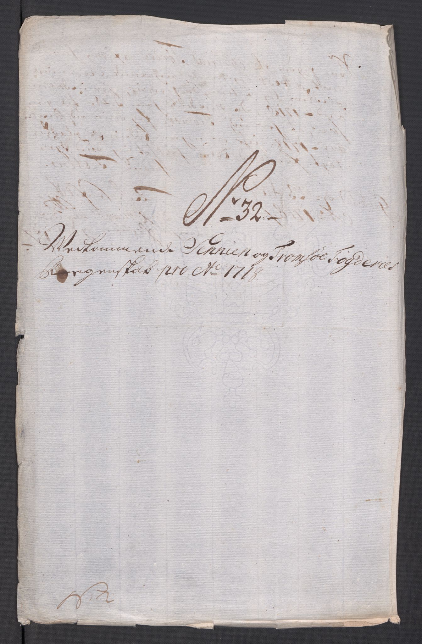 Rentekammeret inntil 1814, Reviderte regnskaper, Fogderegnskap, RA/EA-4092/R68/L4764: Fogderegnskap Senja og Troms, 1718, s. 202