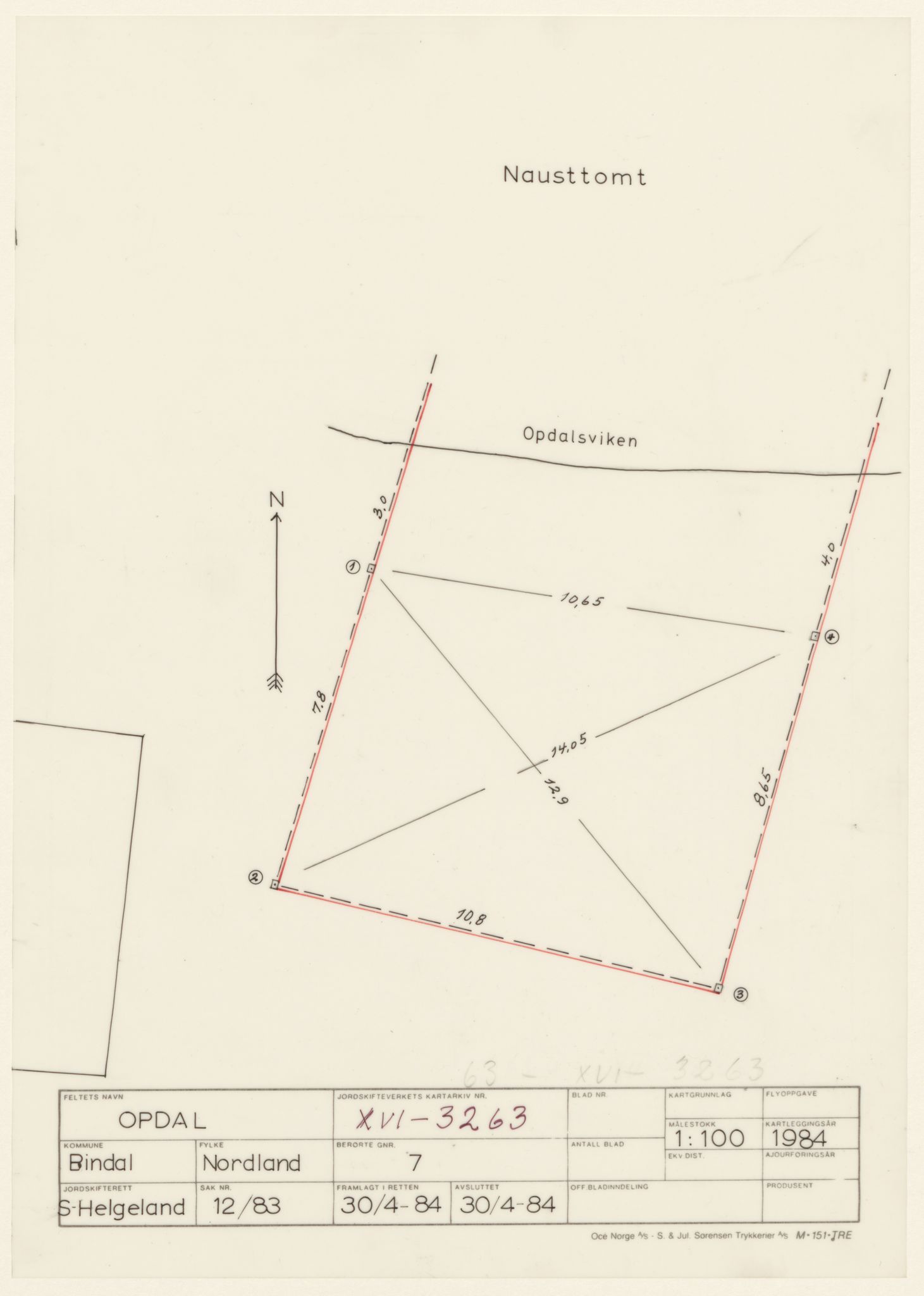 Jordskifteverkets kartarkiv, AV/RA-S-3929/T, 1859-1988, s. 4262