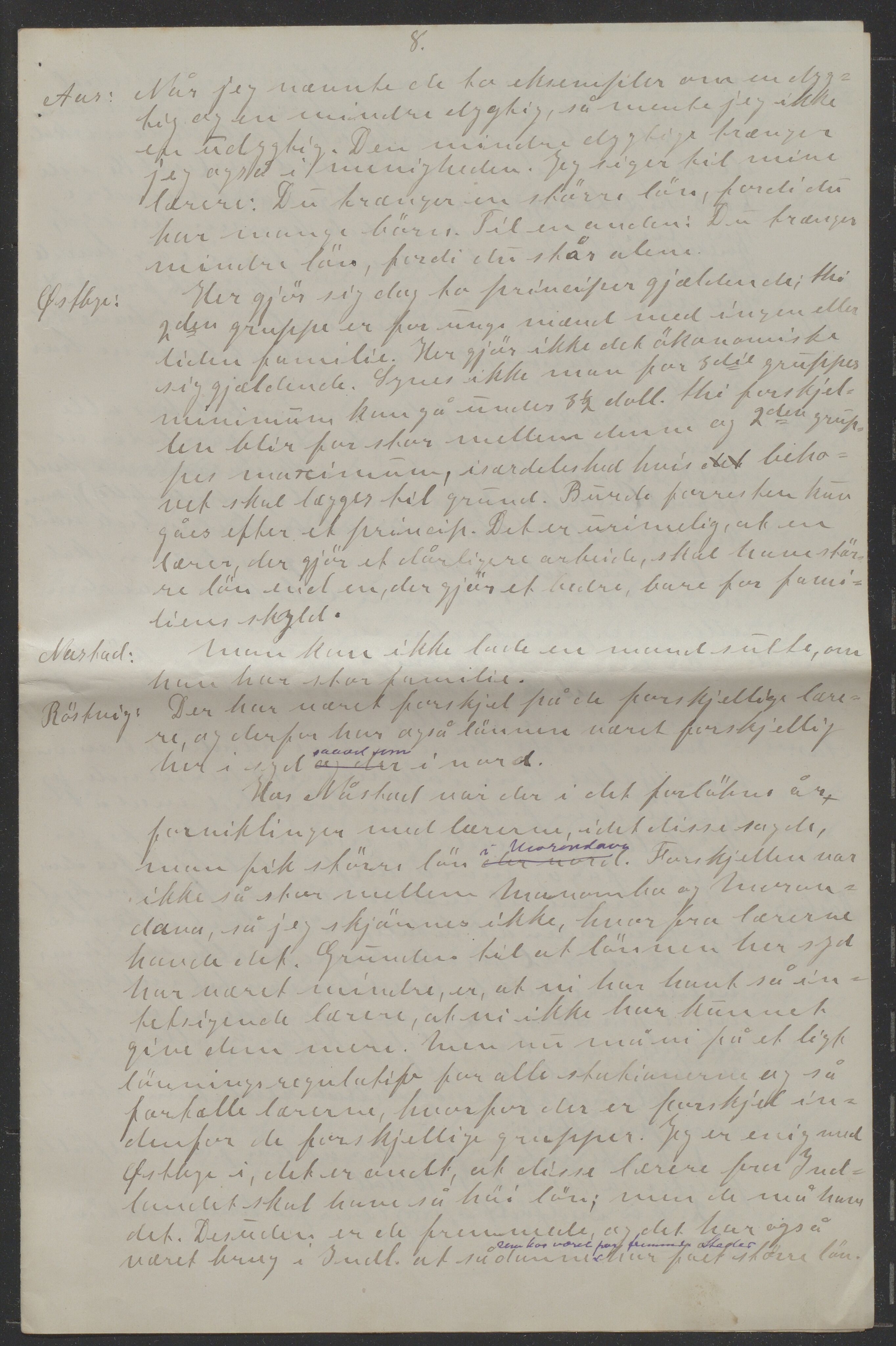 Det Norske Misjonsselskap - hovedadministrasjonen, VID/MA-A-1045/D/Da/Daa/L0043/0005: Konferansereferat og årsberetninger / Konferansereferat fra Vest-Madagaskar., 1899