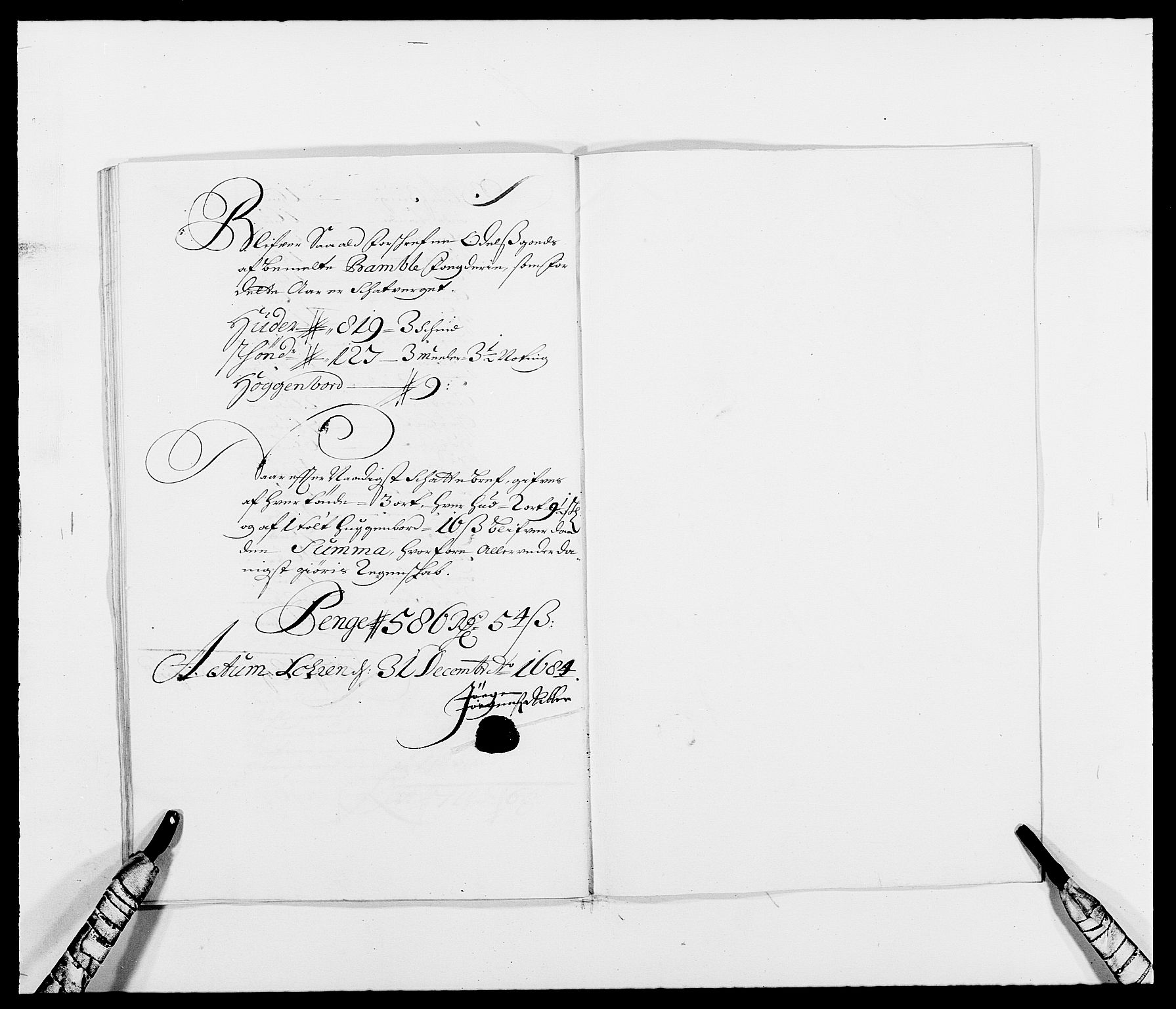 Rentekammeret inntil 1814, Reviderte regnskaper, Fogderegnskap, RA/EA-4092/R34/L2047: Fogderegnskap Bamble, 1684, s. 59