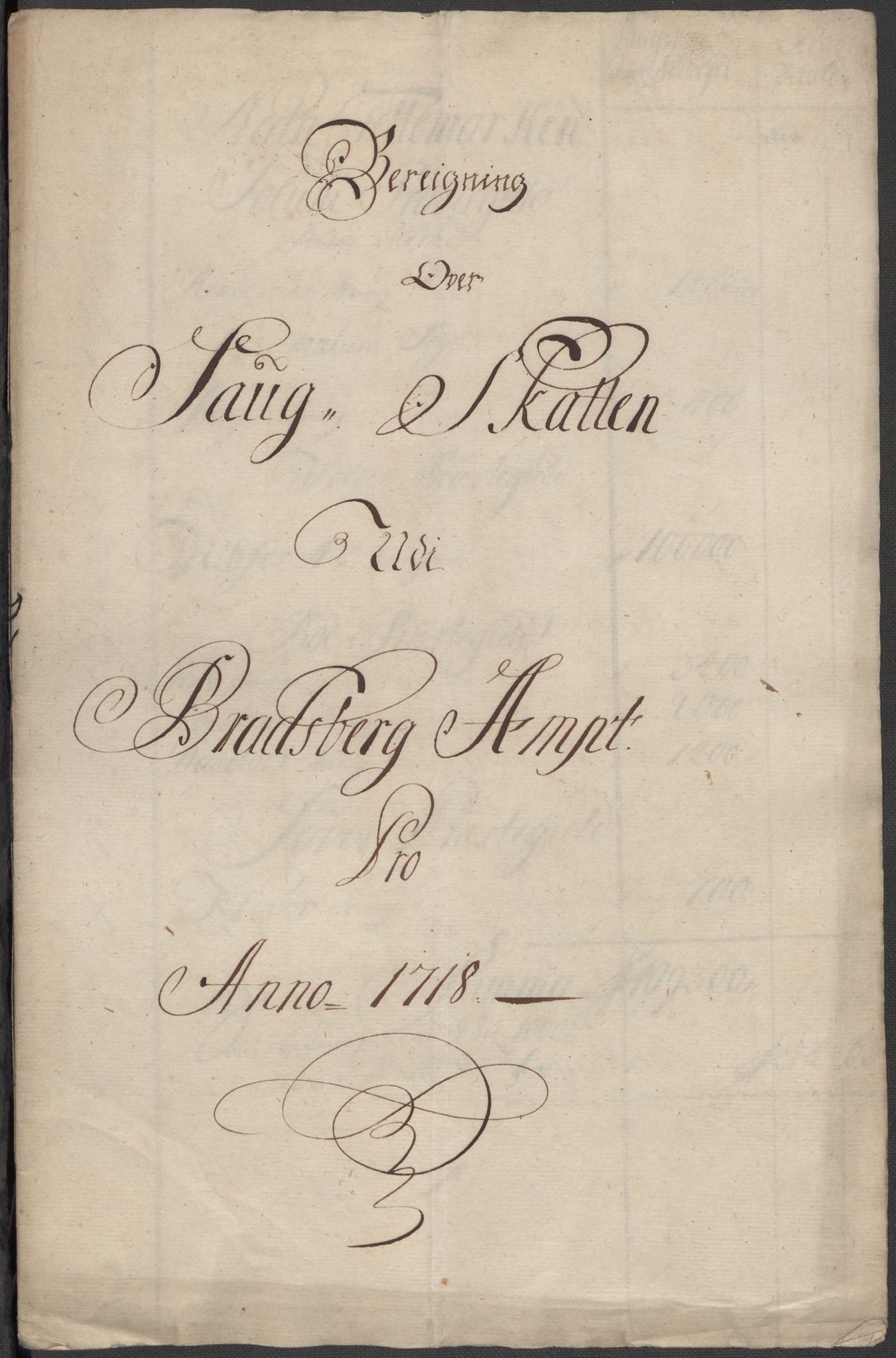 Rentekammeret inntil 1814, Reviderte regnskaper, Fogderegnskap, RA/EA-4092/R36/L2130: Fogderegnskap Øvre og Nedre Telemark og Bamble, 1718, s. 85