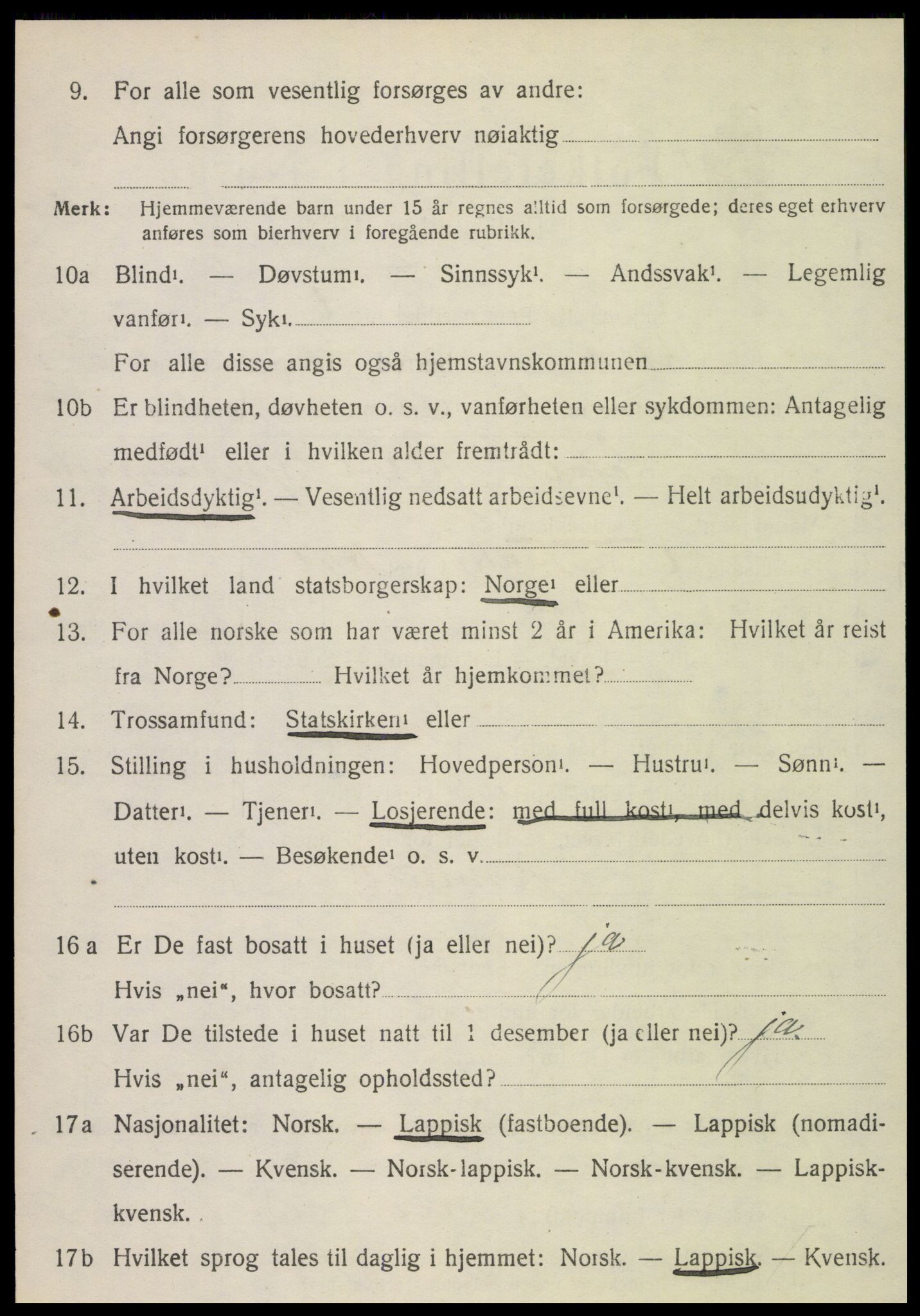 SAT, Folketelling 1920 for 1824 Vefsn herred, 1920, s. 4250