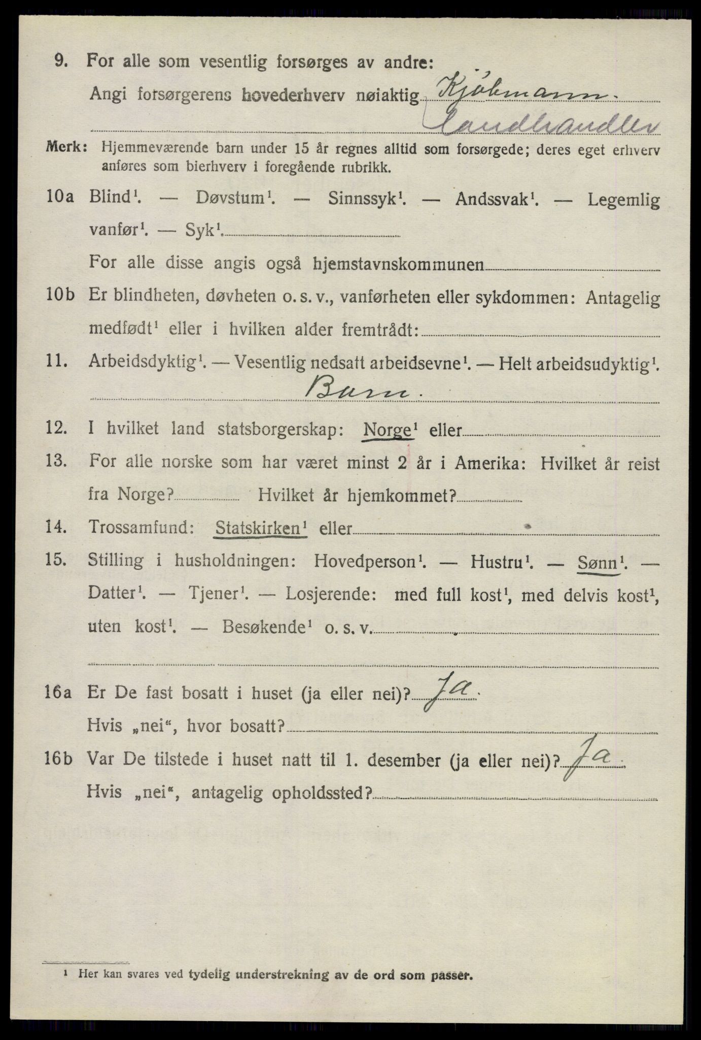 SAO, Folketelling 1920 for 0226 Sørum herred, 1920, s. 2458