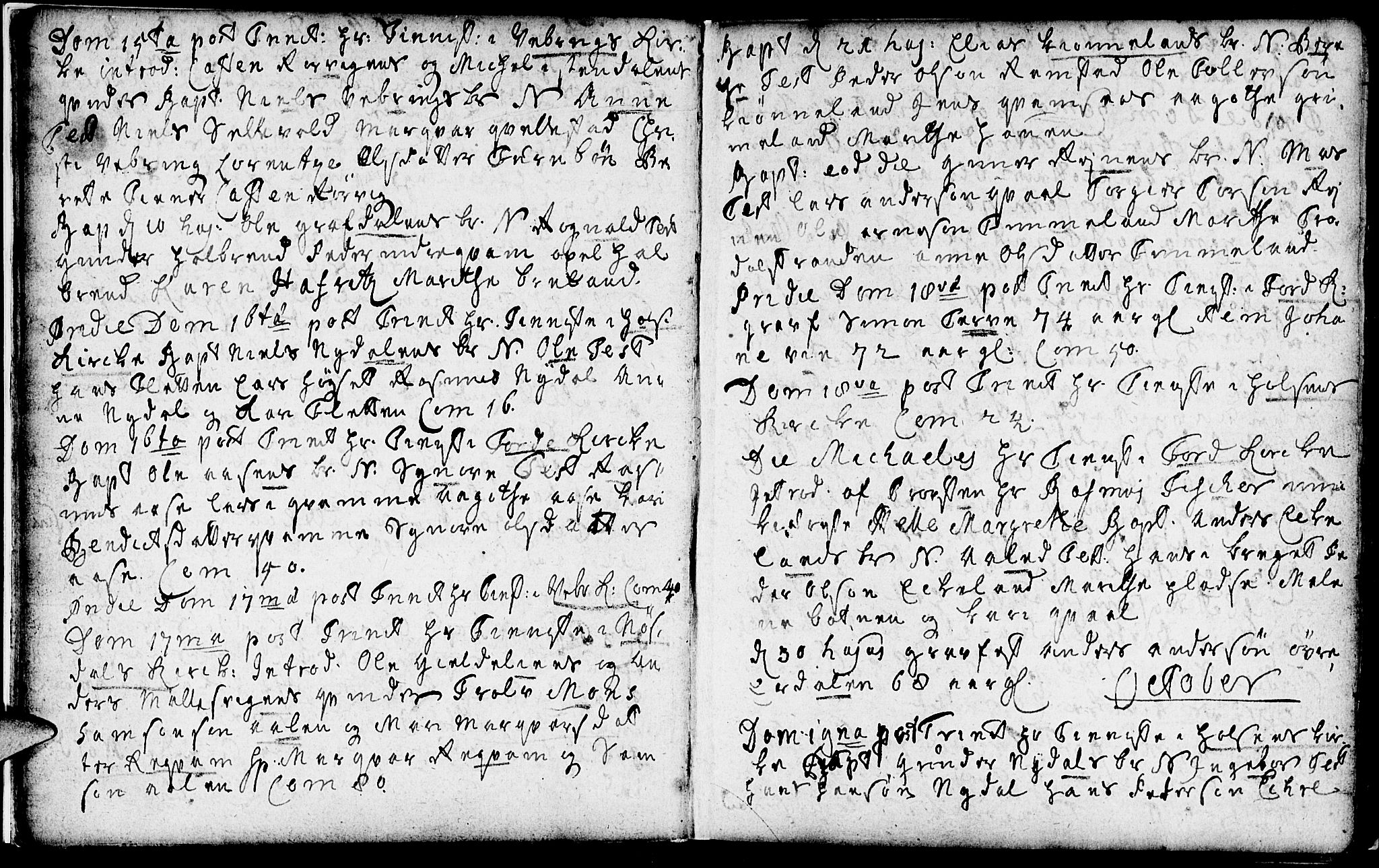 Førde sokneprestembete, AV/SAB-A-79901/H/Haa/Haaa/L0002: Ministerialbok nr. A 2, 1728-1748, s. 10