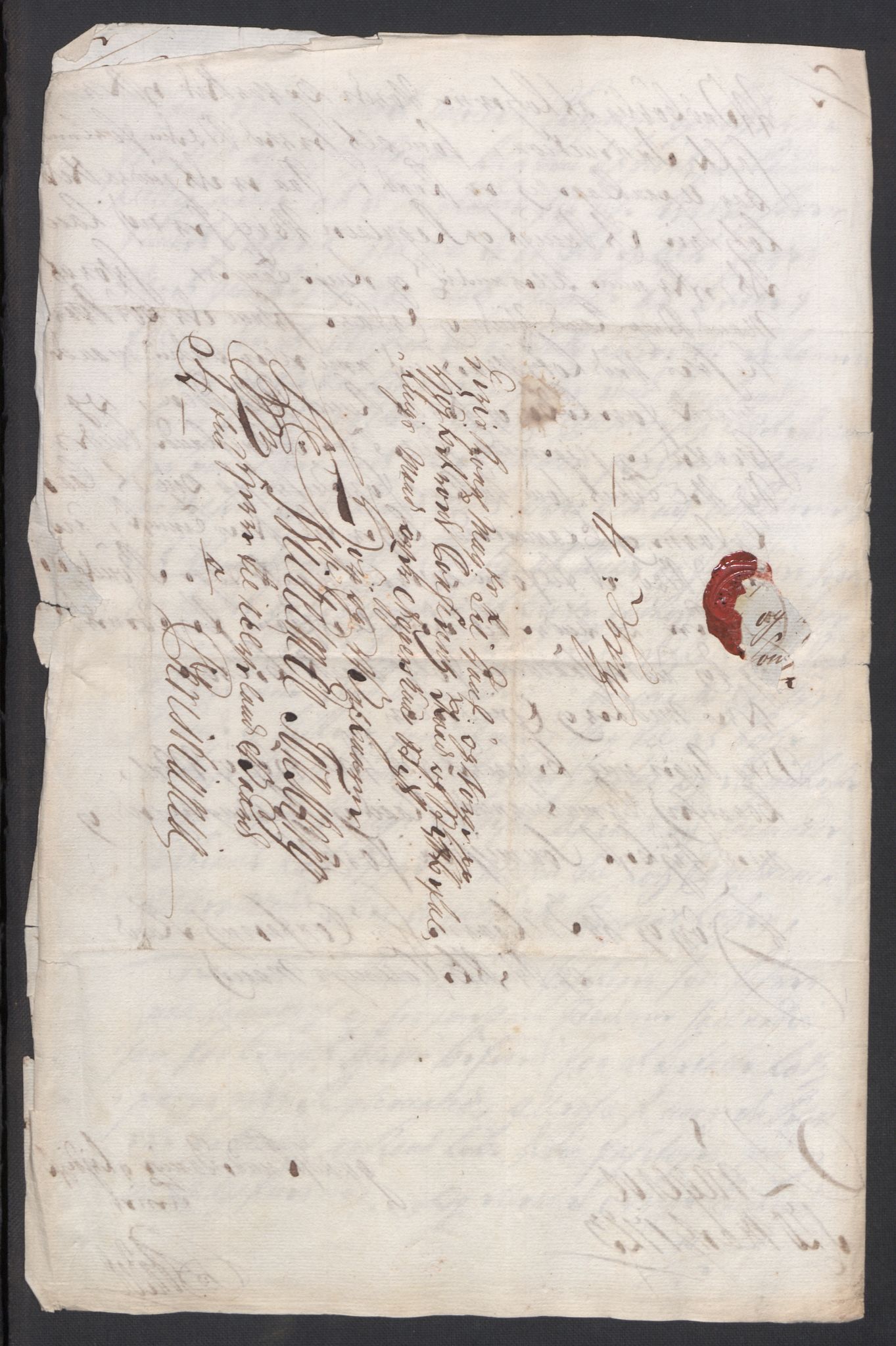 Forskjellige samlinger, Uplasserte saker i Eldre avdeling, AV/RA-EA-4033/F/L0005: Losvesenet., 1723-1807, s. 17