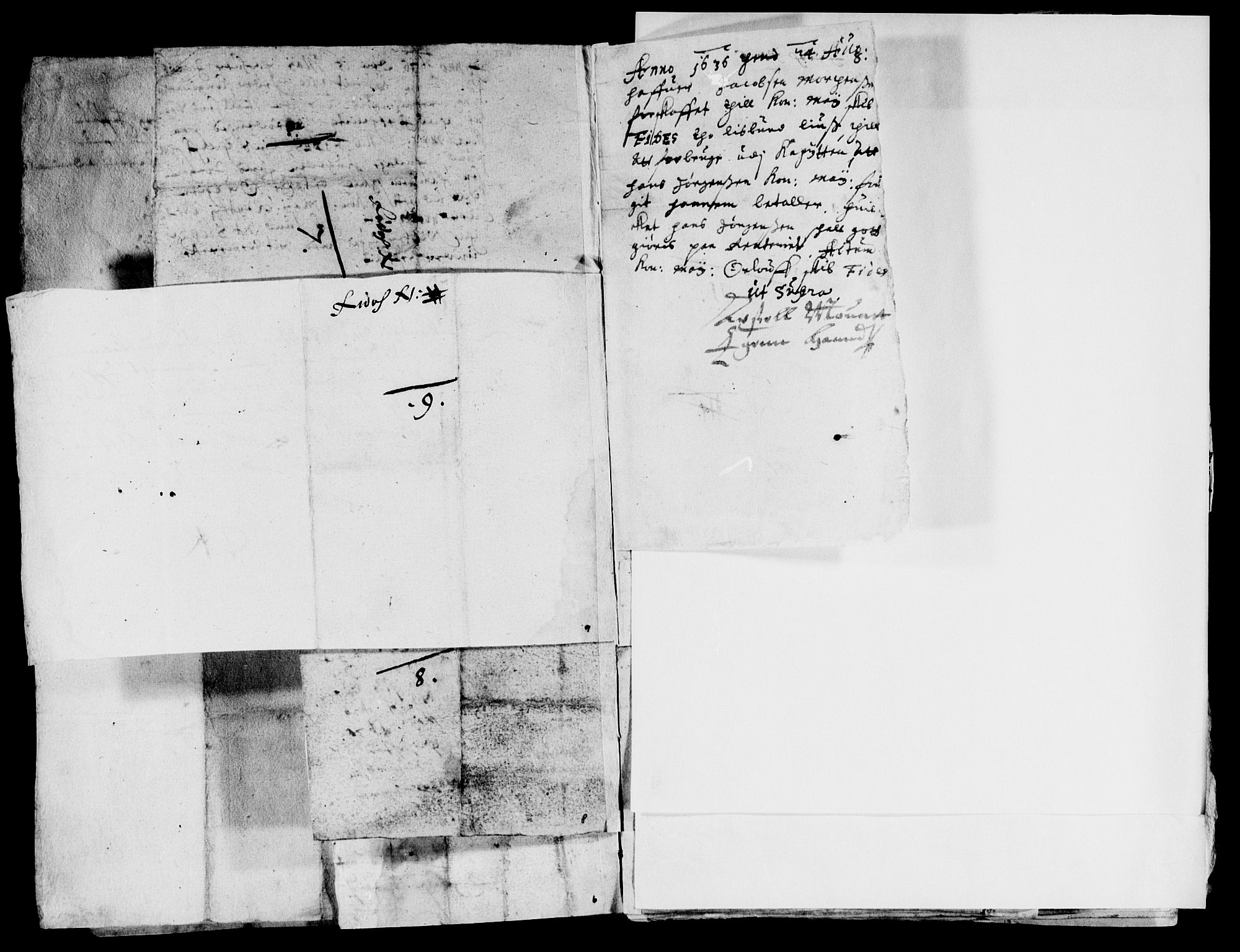 Rentekammeret inntil 1814, Reviderte regnskaper, Lensregnskaper, AV/RA-EA-5023/R/Rb/Rbq/L0025: Nedenes len. Mandals len. Råbyggelag., 1636-1637