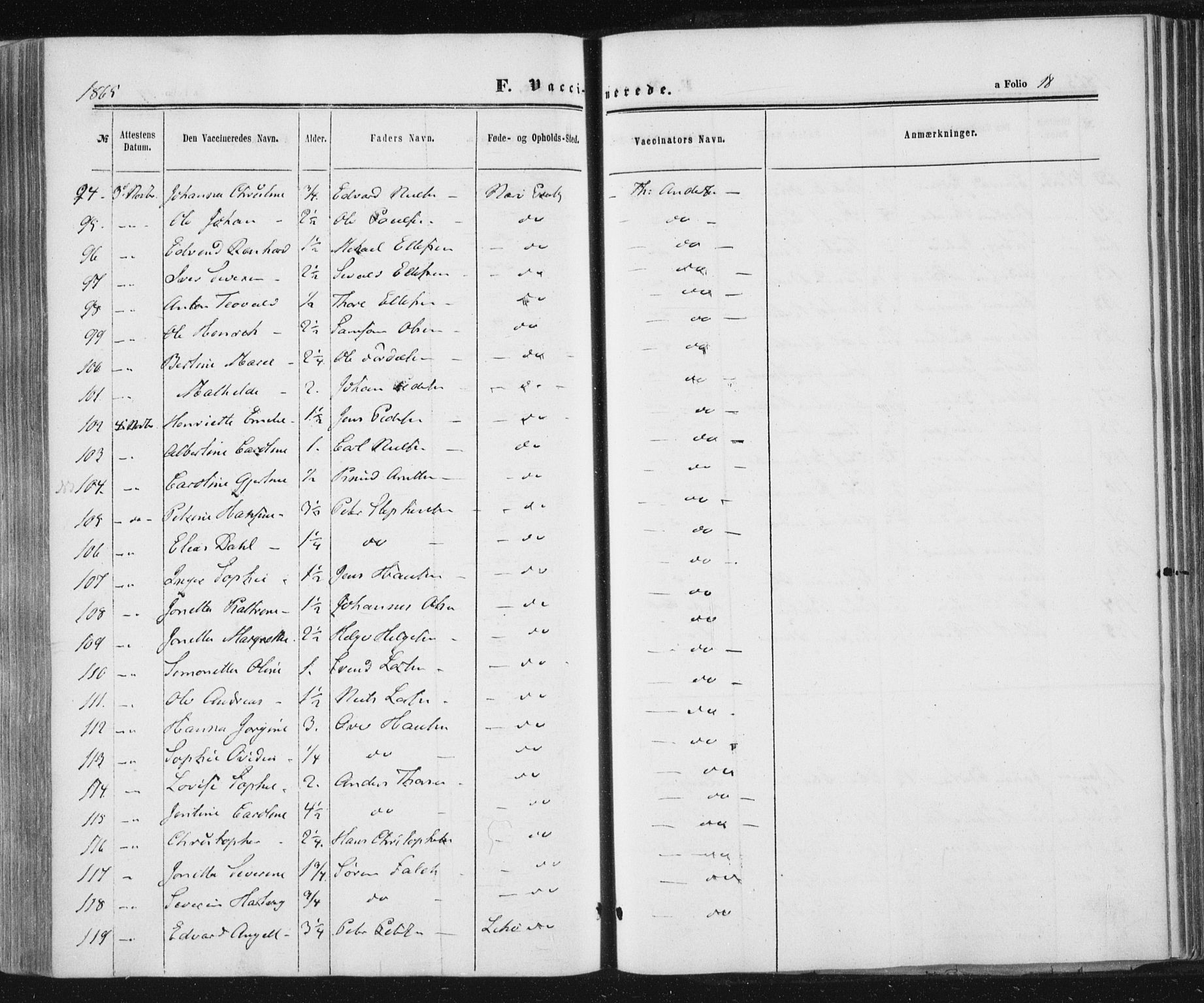 Ministerialprotokoller, klokkerbøker og fødselsregistre - Nord-Trøndelag, SAT/A-1458/784/L0670: Ministerialbok nr. 784A05, 1860-1876, s. 18