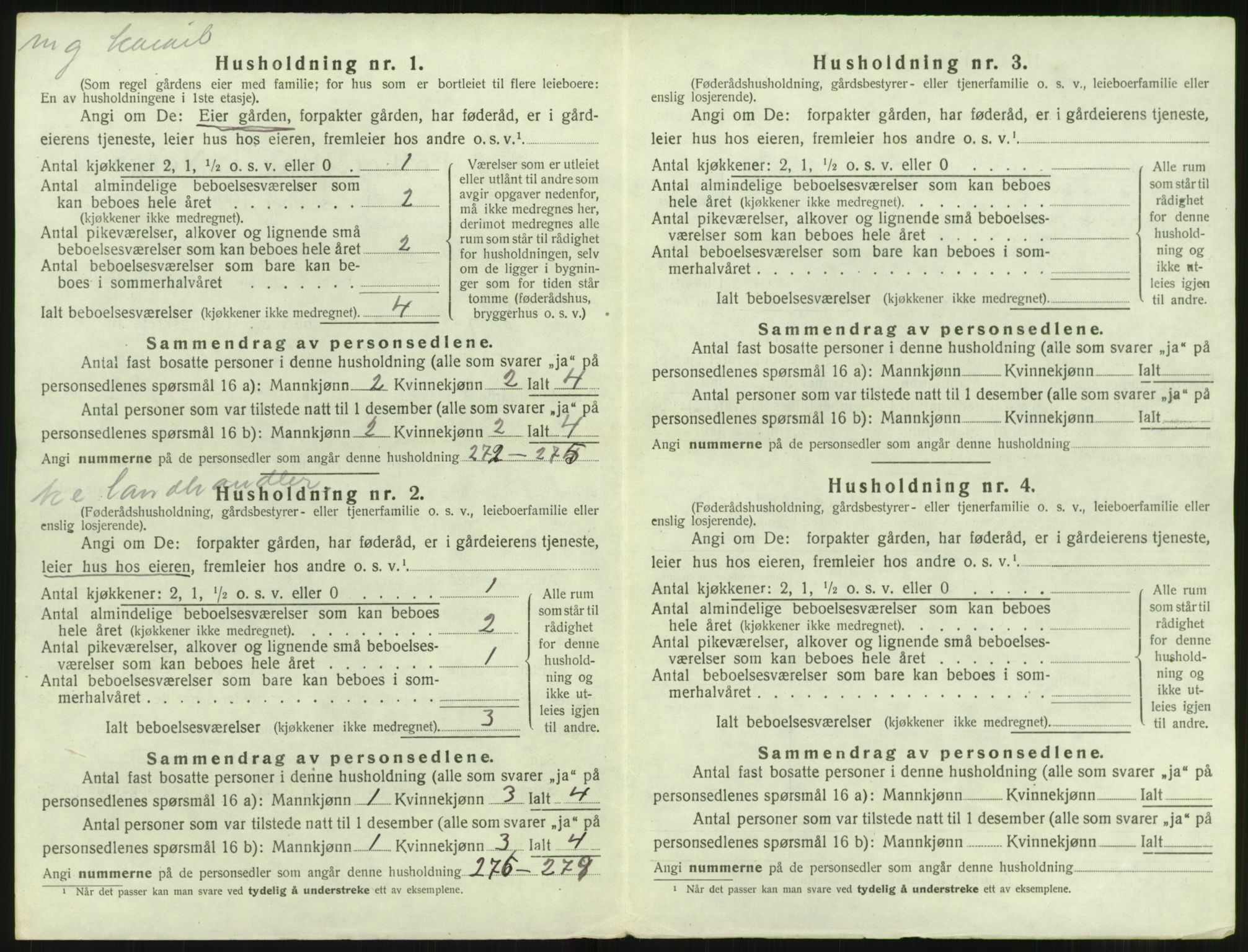 SAST, Folketelling 1920 for 1154 Skjold herred, 1920, s. 901