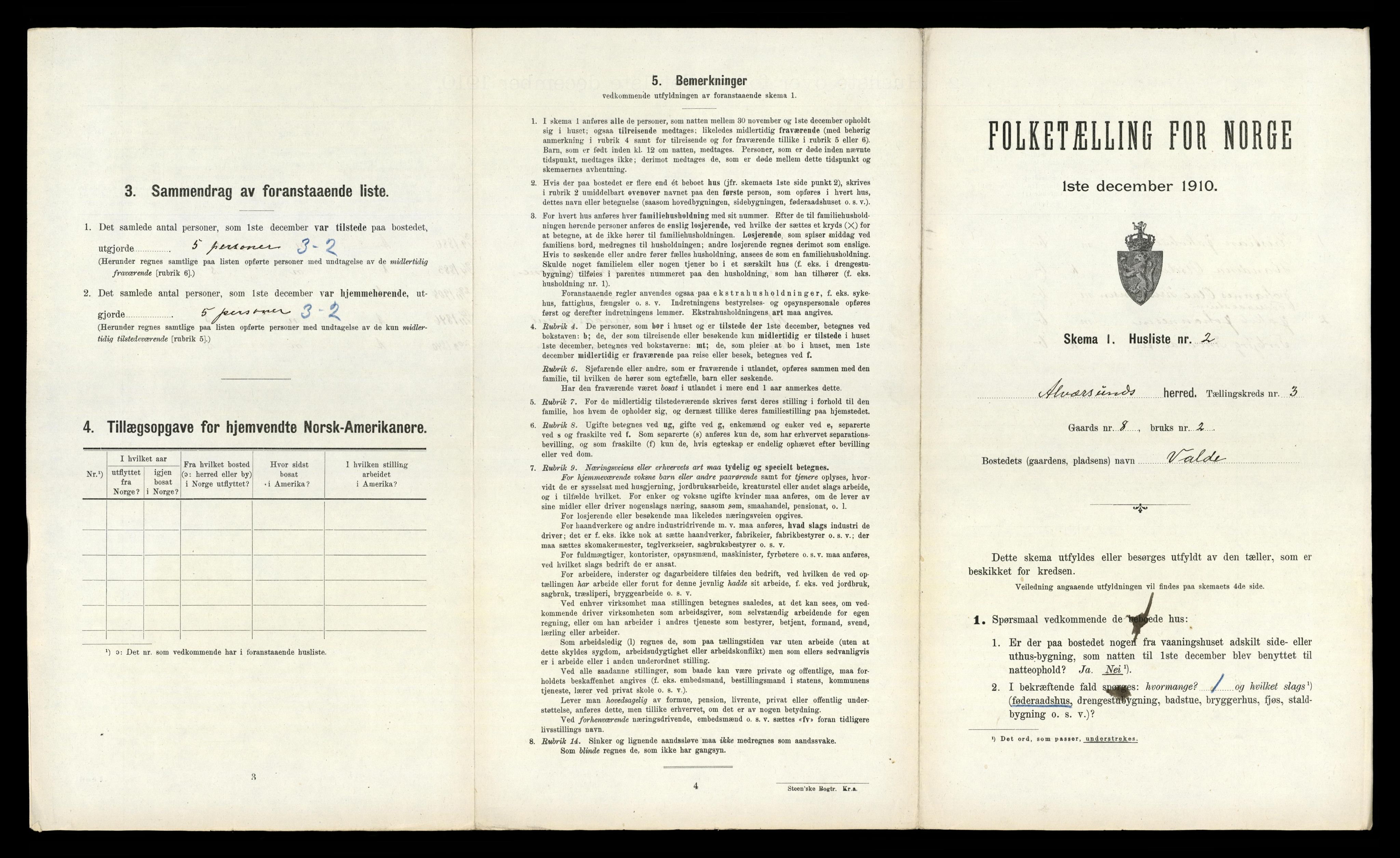RA, Folketelling 1910 for 1257 Alversund herred, 1910, s. 178