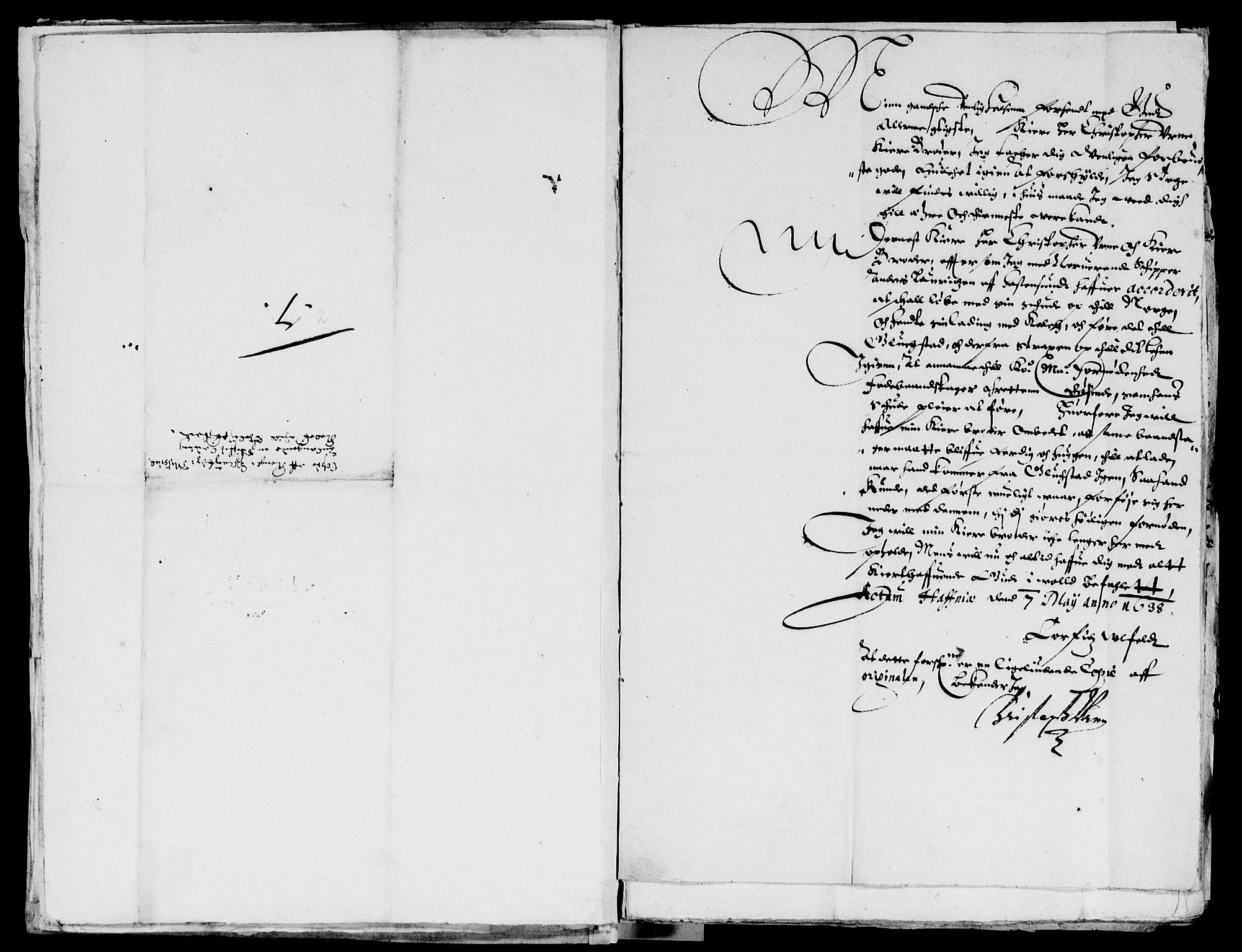 Rentekammeret inntil 1814, Reviderte regnskaper, Lensregnskaper, AV/RA-EA-5023/R/Rb/Rba/L0133: Akershus len, 1637-1638