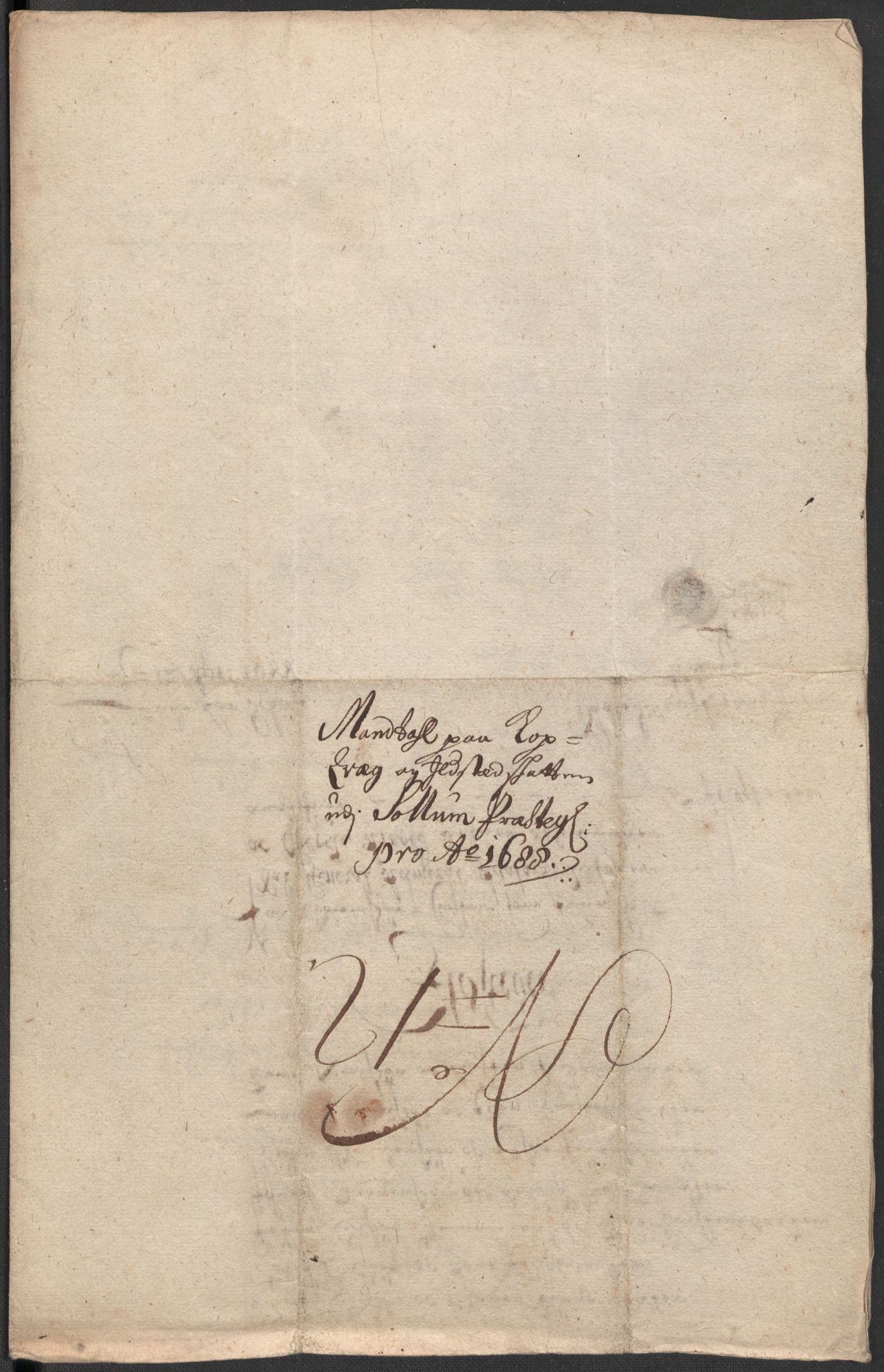 Rentekammeret inntil 1814, Reviderte regnskaper, Fogderegnskap, AV/RA-EA-4092/R35/L2087: Fogderegnskap Øvre og Nedre Telemark, 1687-1689, s. 408