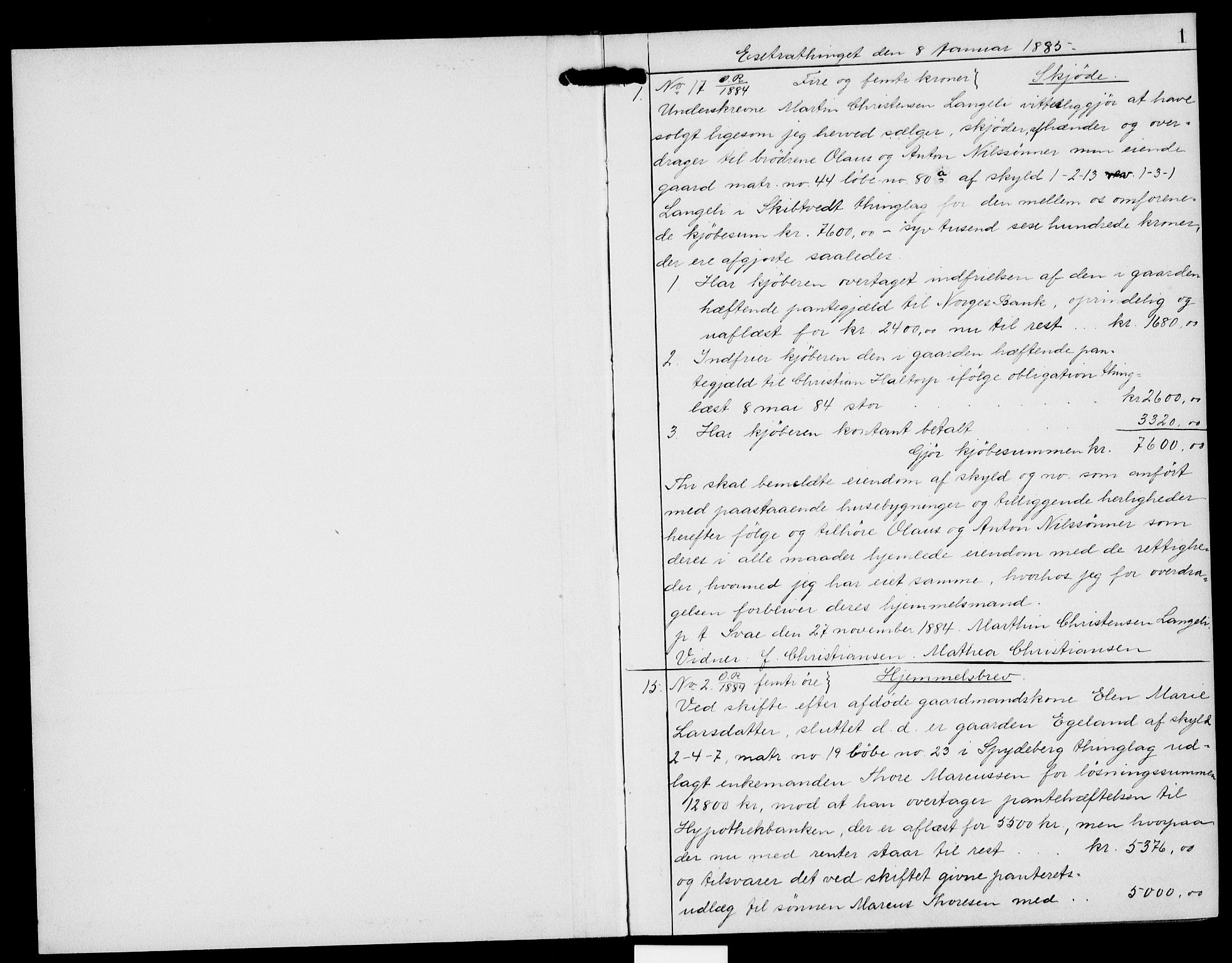 Trøgstad sorenskriveri, AV/SAO-A-10659/G/Gb/L0023: Pantebok nr. 23, 1885-1899, s. 0-1