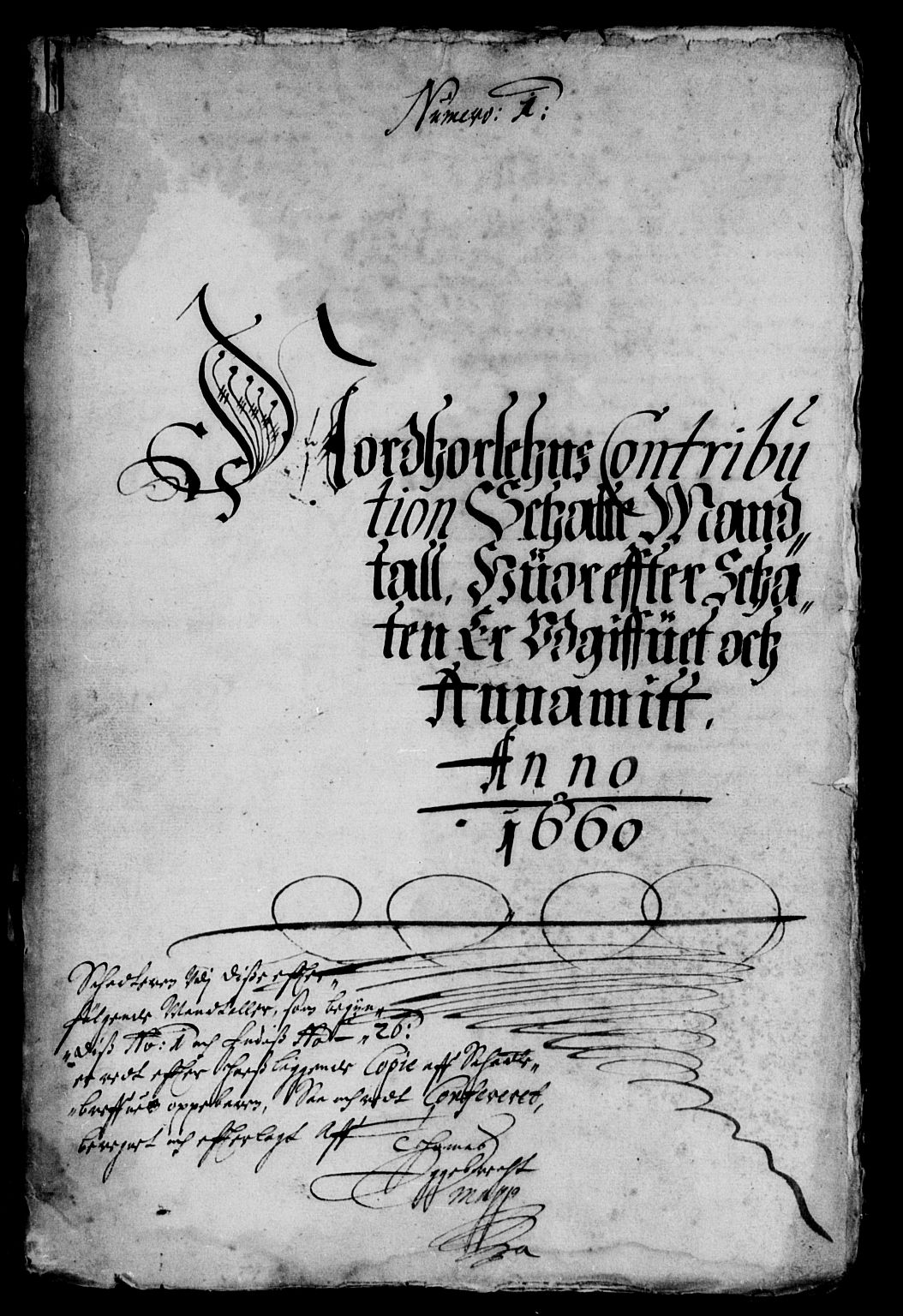 Rentekammeret inntil 1814, Reviderte regnskaper, Lensregnskaper, AV/RA-EA-5023/R/Rb/Rbt/L0148: Bergenhus len, 1660-1661