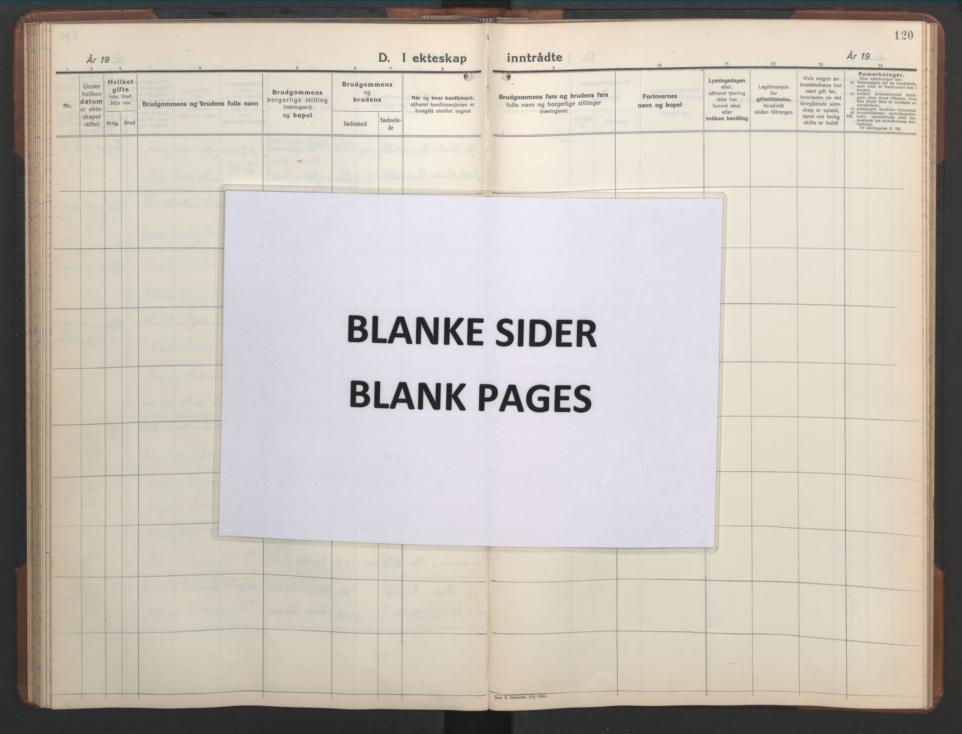 Ministerialprotokoller, klokkerbøker og fødselsregistre - Nordland, AV/SAT-A-1459/855/L0818: Klokkerbok nr. 855C07, 1935-1949, s. 120