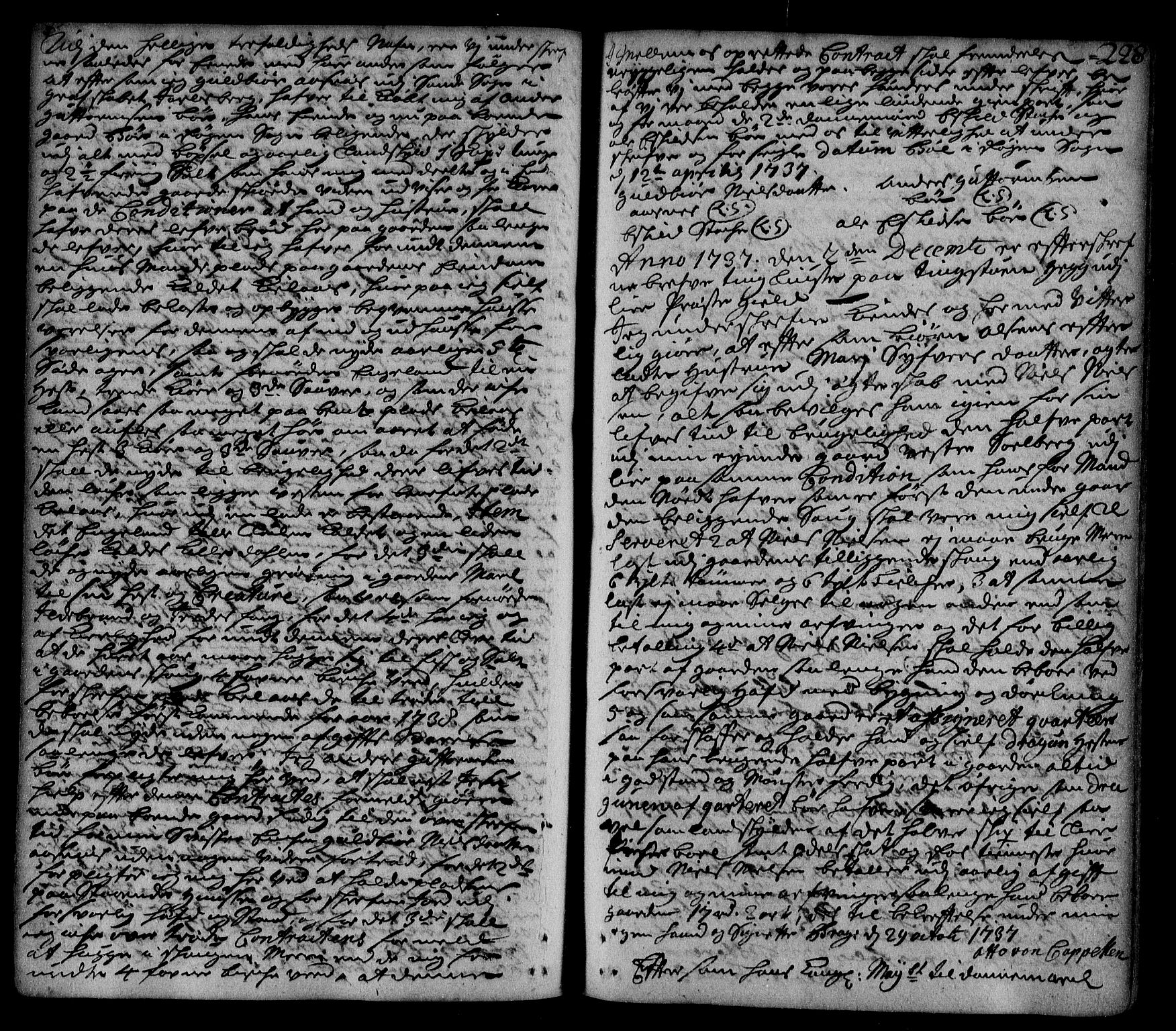 Lier, Røyken og Hurum sorenskriveri, SAKO/A-89/G/Ga/Gaa/L0002: Pantebok nr. II, 1725-1755, s. 228