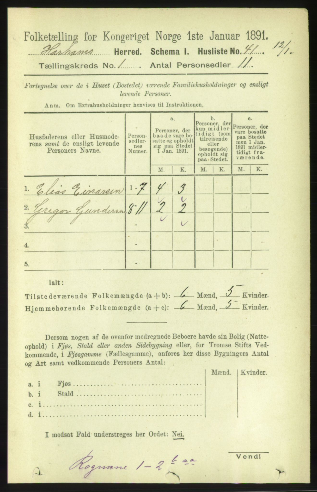 RA, Folketelling 1891 for 1534 Haram herred, 1891, s. 72