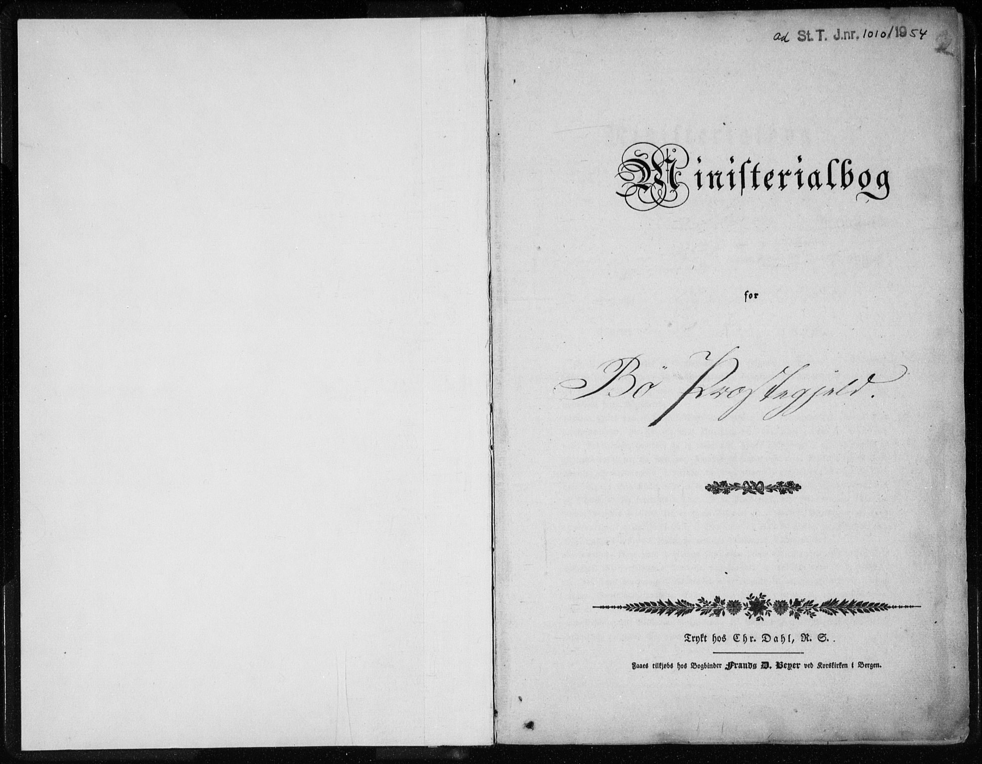 Ministerialprotokoller, klokkerbøker og fødselsregistre - Nordland, SAT/A-1459/891/L1299: Ministerialbok nr. 891A04, 1841-1856