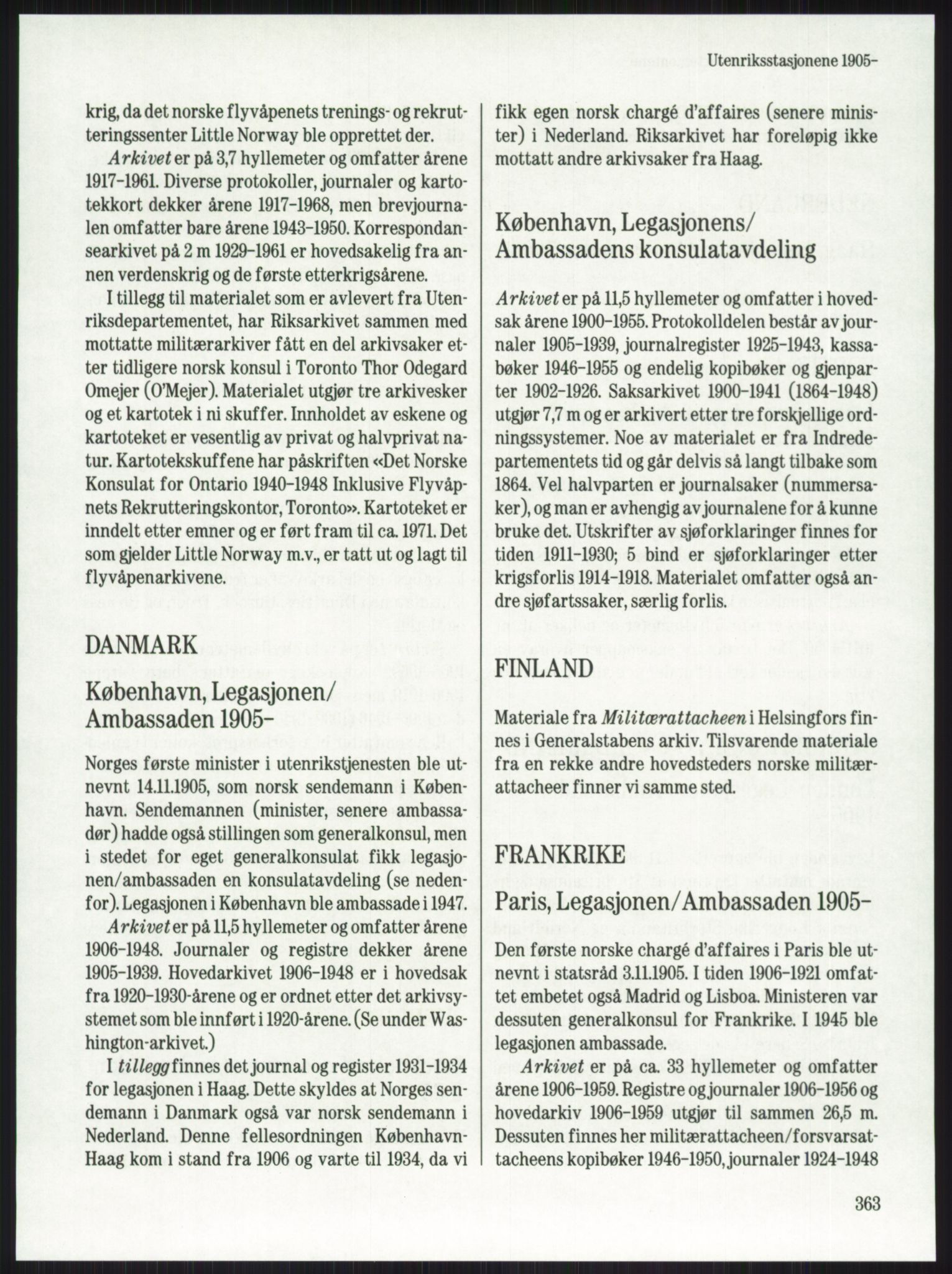 Publikasjoner utgitt av Arkivverket, PUBL/PUBL-001/A/0001: Knut Johannessen, Ole Kolsrud og Dag Mangset (red.): Håndbok for Riksarkivet (1992), 1992, s. 363