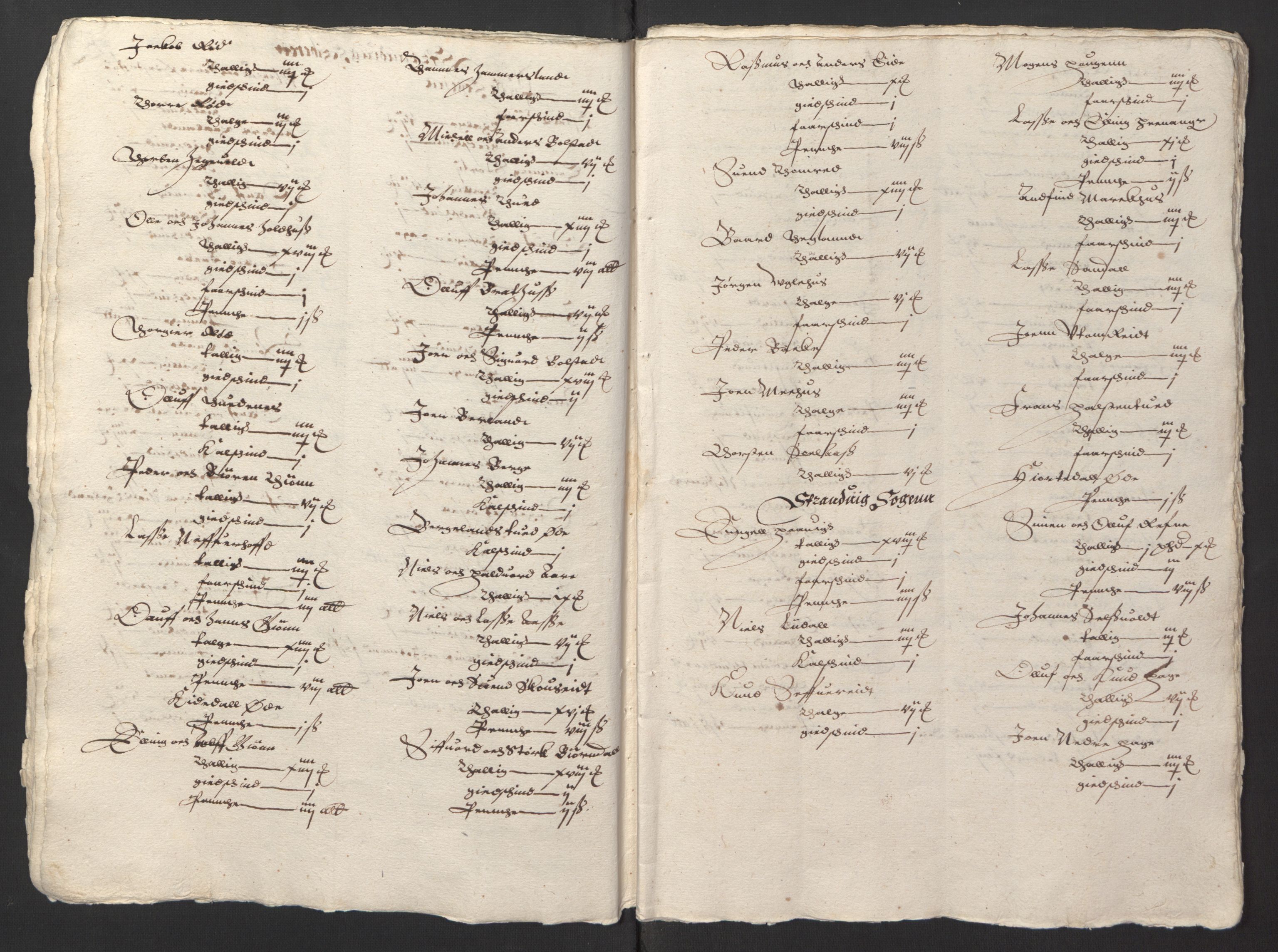 Stattholderembetet 1572-1771, AV/RA-EA-2870/Ek/L0003/0001: Jordebøker til utlikning av garnisonsskatt 1624-1626: / Jordebøker for Bergenhus len, 1624-1625, s. 12