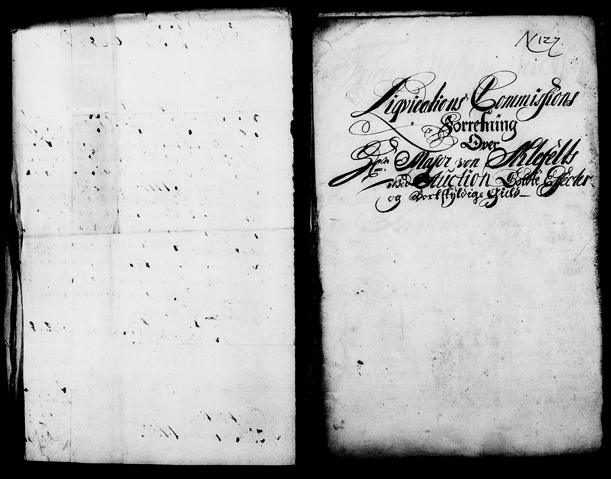 Forsvaret, Generalauditøren, RA/RAFA-1772/F/Fj/Fja/L0001: --, 1747-1820, s. 3