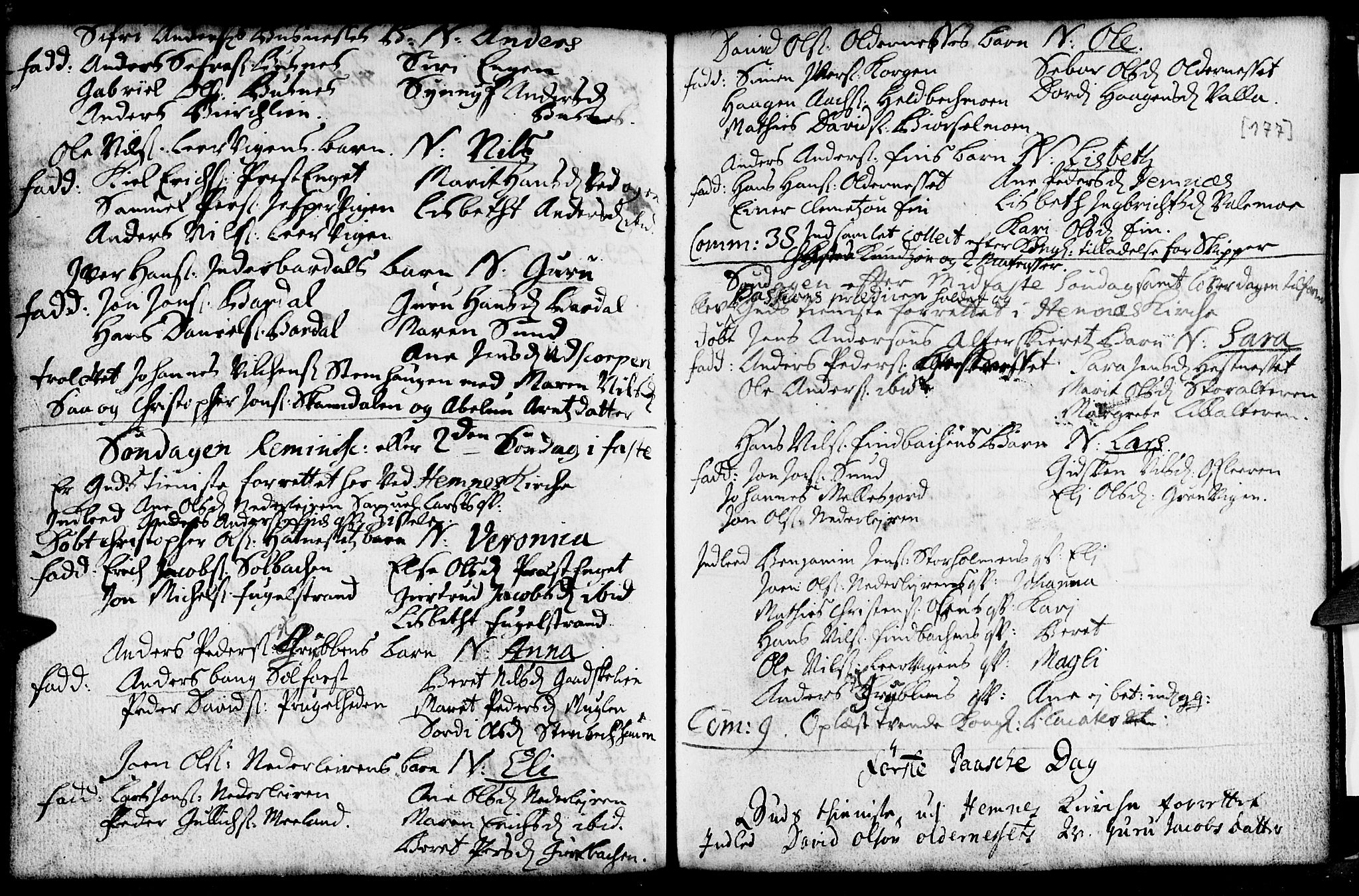 Ministerialprotokoller, klokkerbøker og fødselsregistre - Nordland, AV/SAT-A-1459/825/L0345: Ministerialbok nr. 825A01, 1704-1728, s. 177