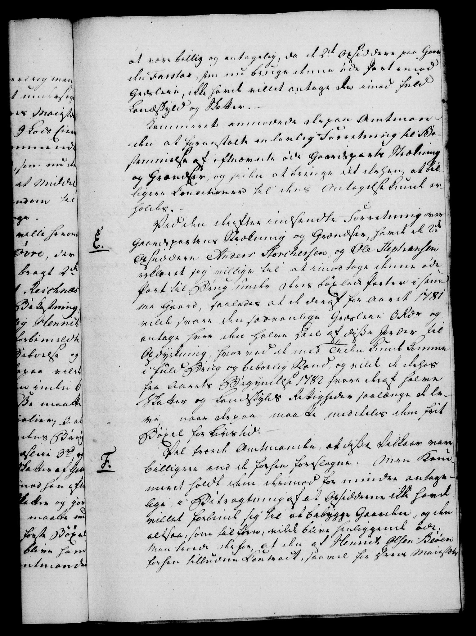 Rentekammeret, Kammerkanselliet, RA/EA-3111/G/Gf/Gfa/L0066: Norsk relasjons- og resolusjonsprotokoll (merket RK 52.66), 1784, s. 72