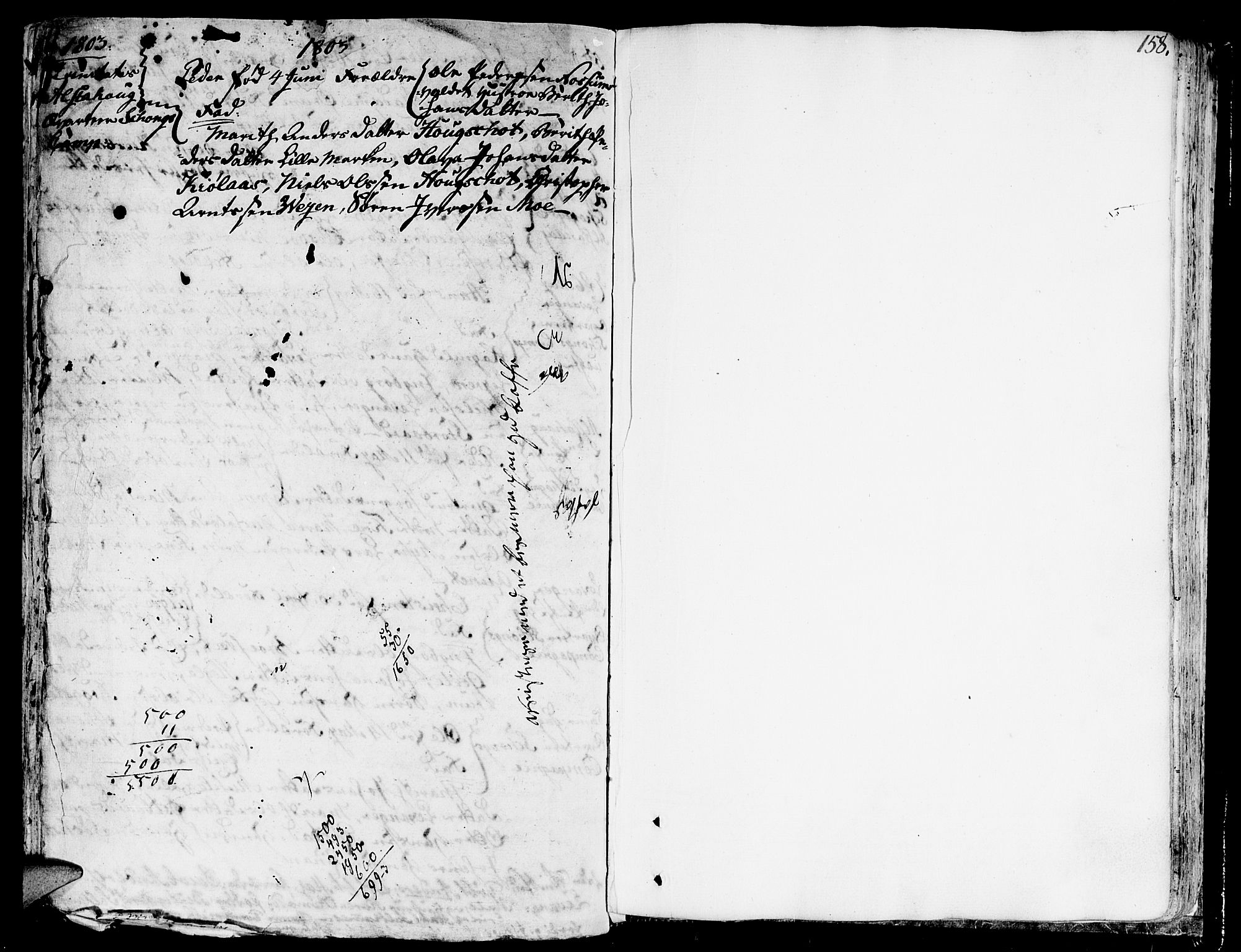 Ministerialprotokoller, klokkerbøker og fødselsregistre - Nord-Trøndelag, SAT/A-1458/717/L0142: Ministerialbok nr. 717A02 /1, 1783-1809, s. 158