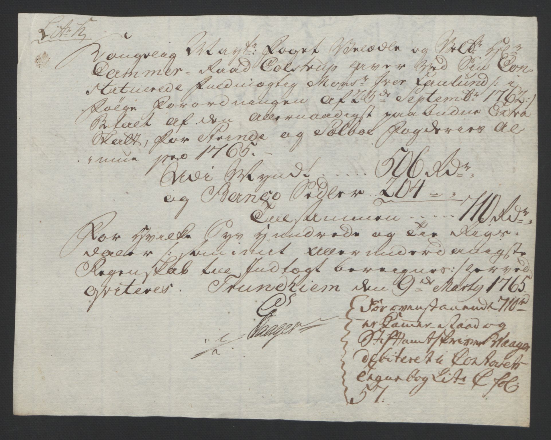 Rentekammeret inntil 1814, Reviderte regnskaper, Fogderegnskap, RA/EA-4092/R61/L4180: Ekstraskatten Strinda og Selbu, 1762-1767, s. 31