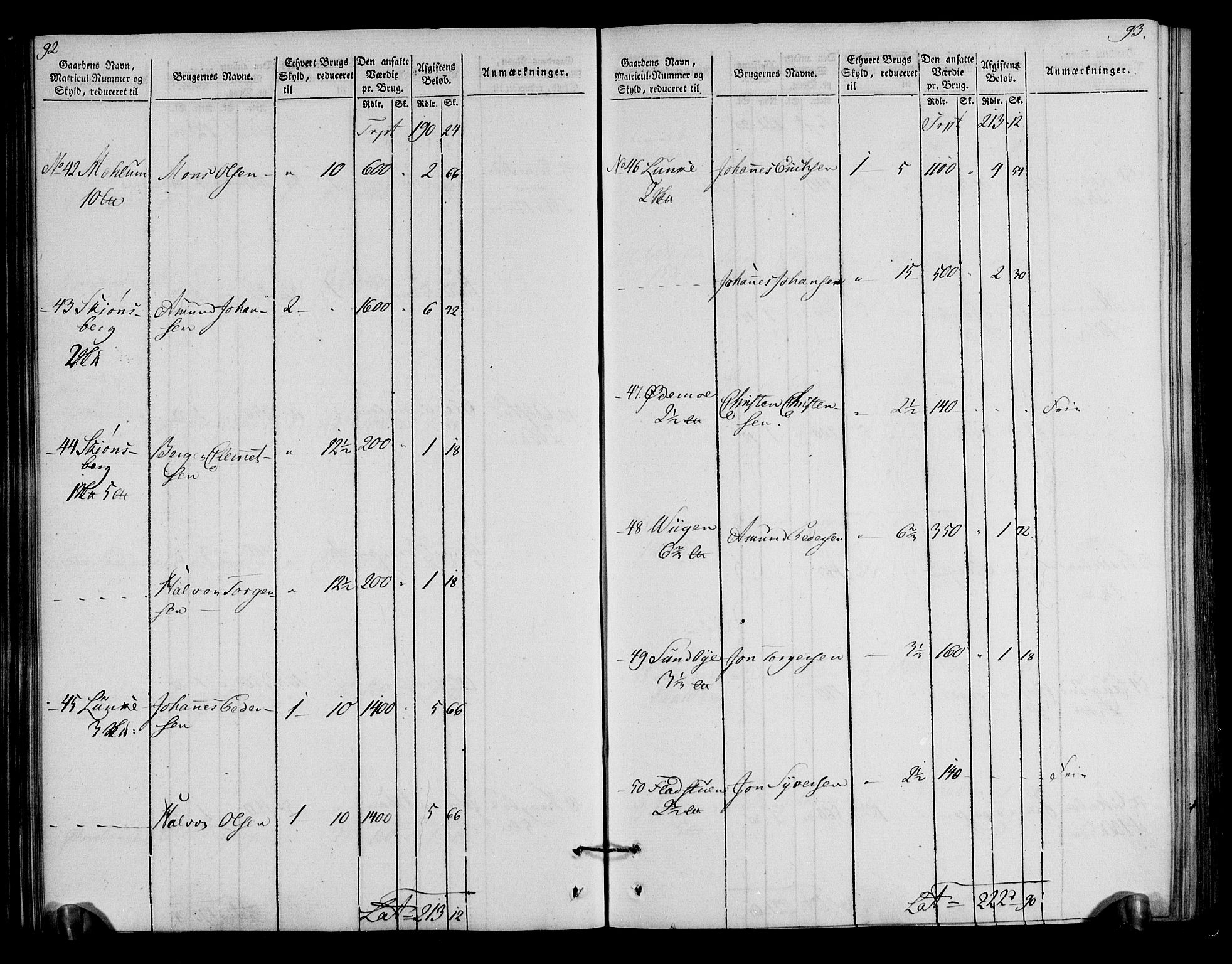 Rentekammeret inntil 1814, Realistisk ordnet avdeling, AV/RA-EA-4070/N/Ne/Nea/L0040: Gudbrandsdalen fogderi. Oppebørselsregister, 1803-1804, s. 51