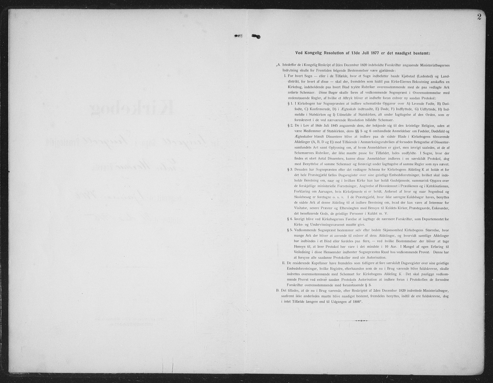 Ministerialprotokoller, klokkerbøker og fødselsregistre - Møre og Romsdal, AV/SAT-A-1454/586/L0989: Ministerialbok nr. 586A15, 1906-1915, s. 2