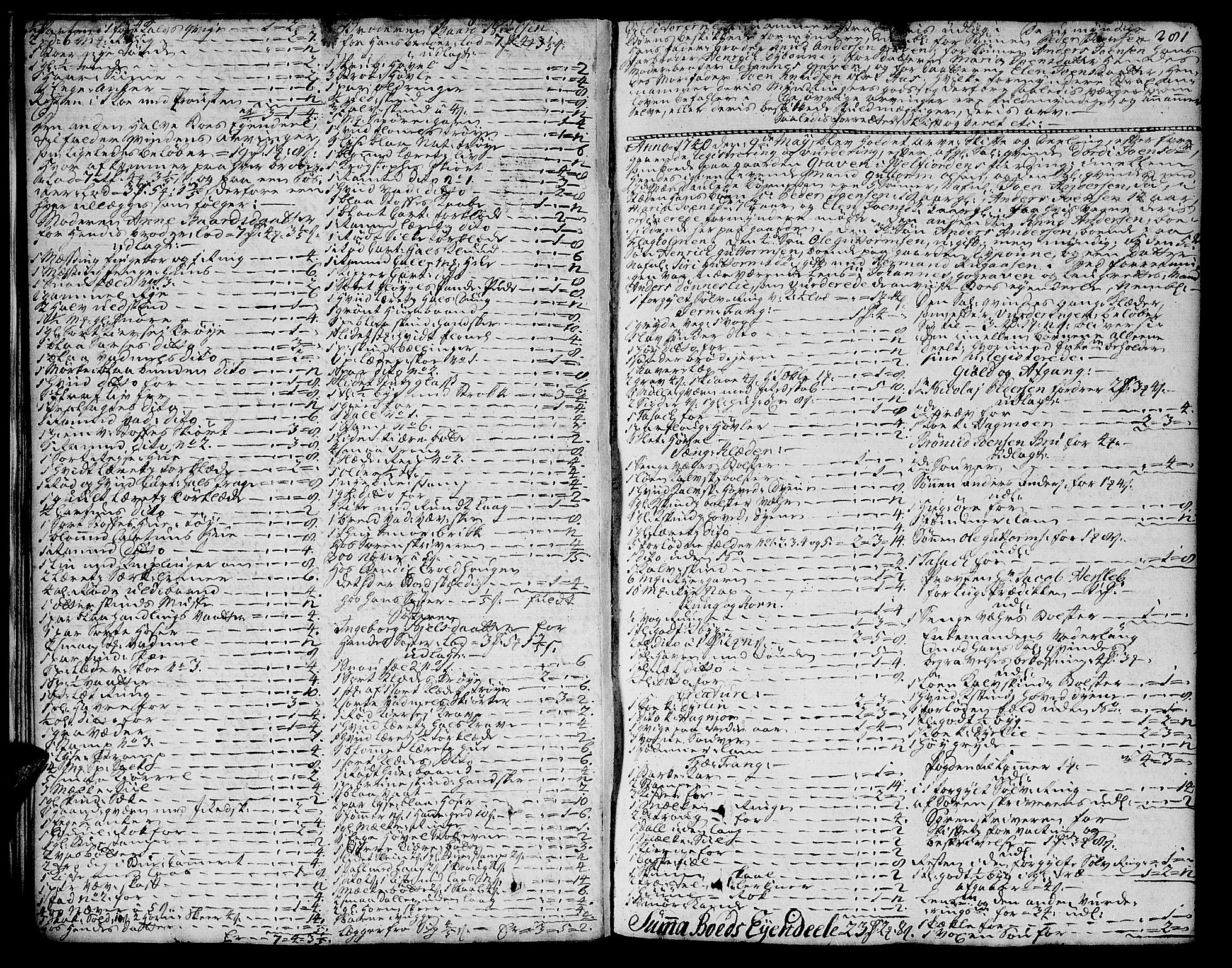 Helgeland sorenskriveri, AV/SAT-A-0004/3/3A/L0013: Skifteprotokoll 8B, 1740-1743, s. 280b-281a