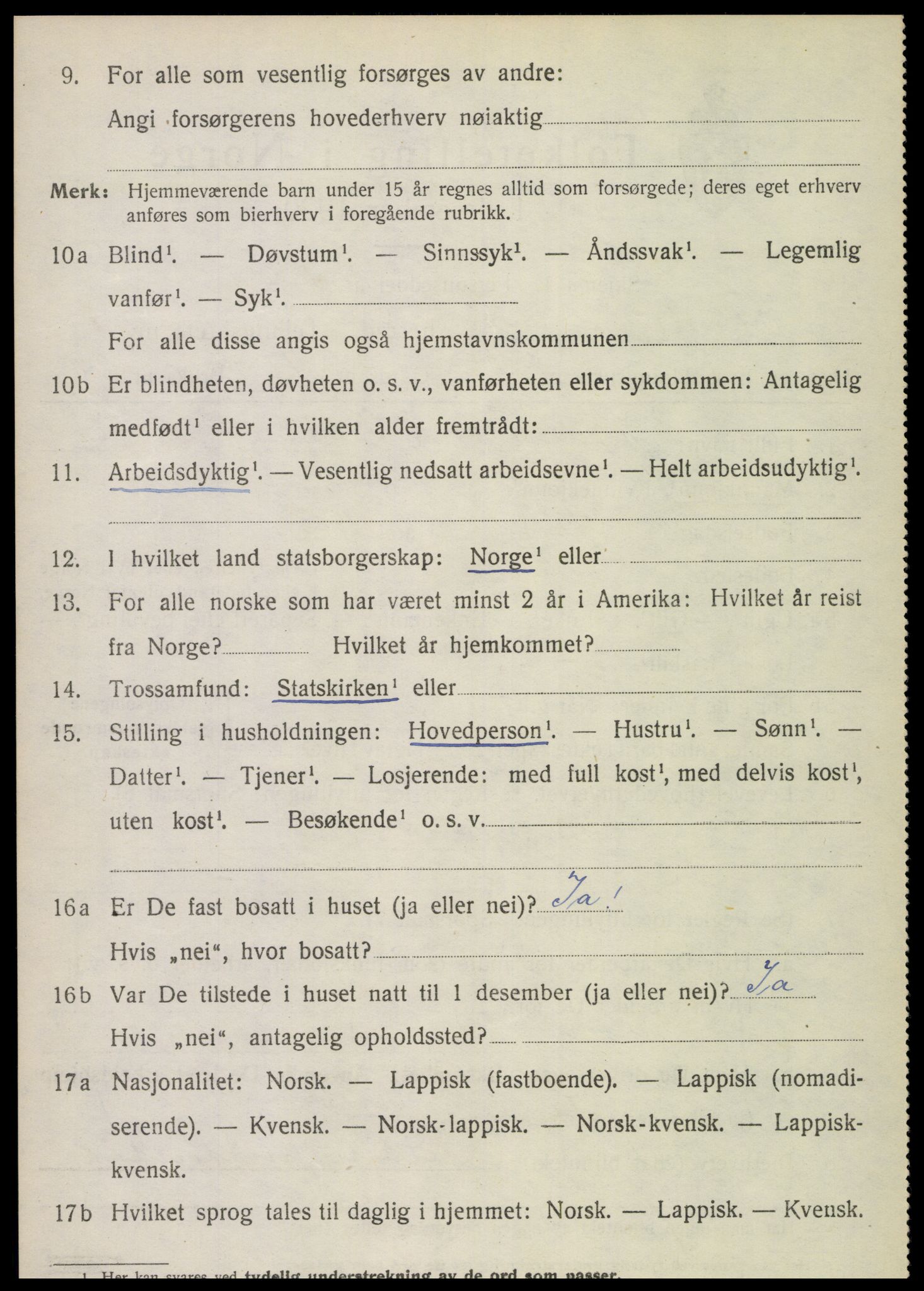 SAT, Folketelling 1920 for 1752 Kolvereid herred, 1920, s. 5132