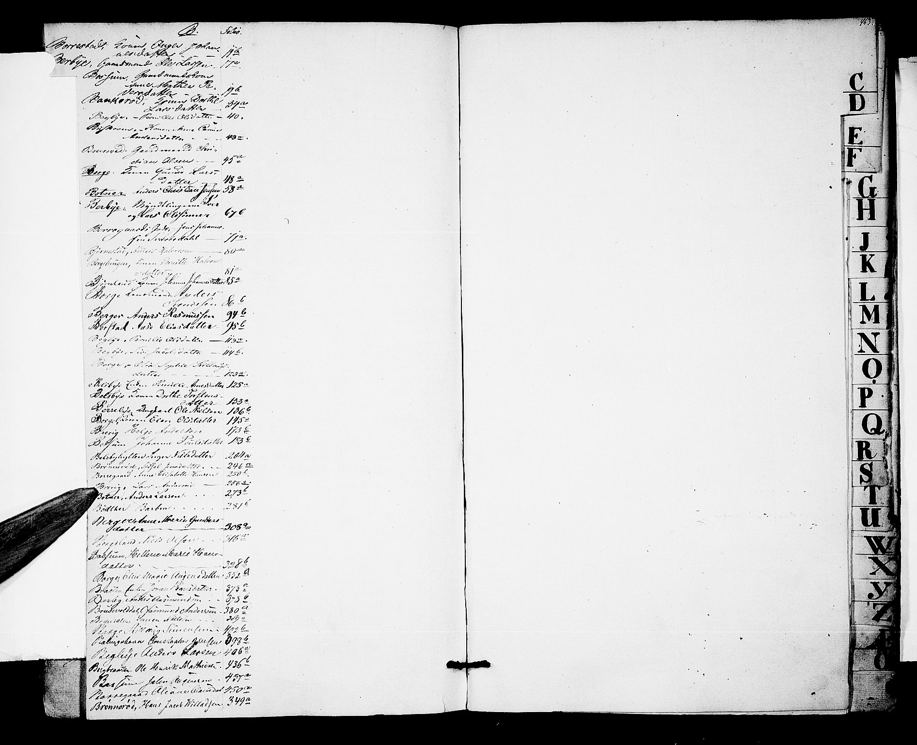 Tune sorenskriveri, SAO/A-10470/H/Hb/L0008: Skifteprotokoll, 1846-1857, s. 462b-463a