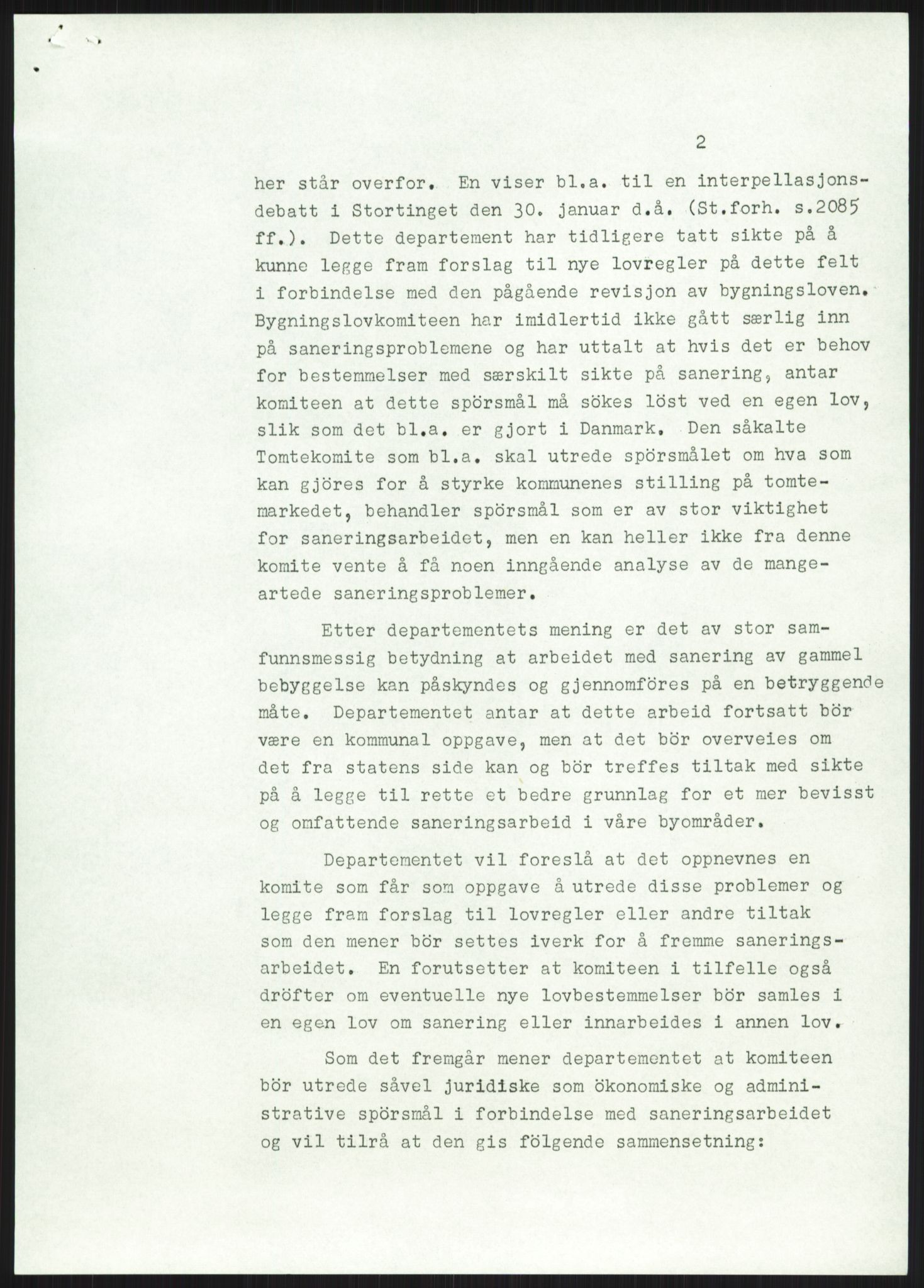 Kommunaldepartementet, Boligkomiteen av 1962, RA/S-1456/D/L0002: --, 1958-1962, s. 1667