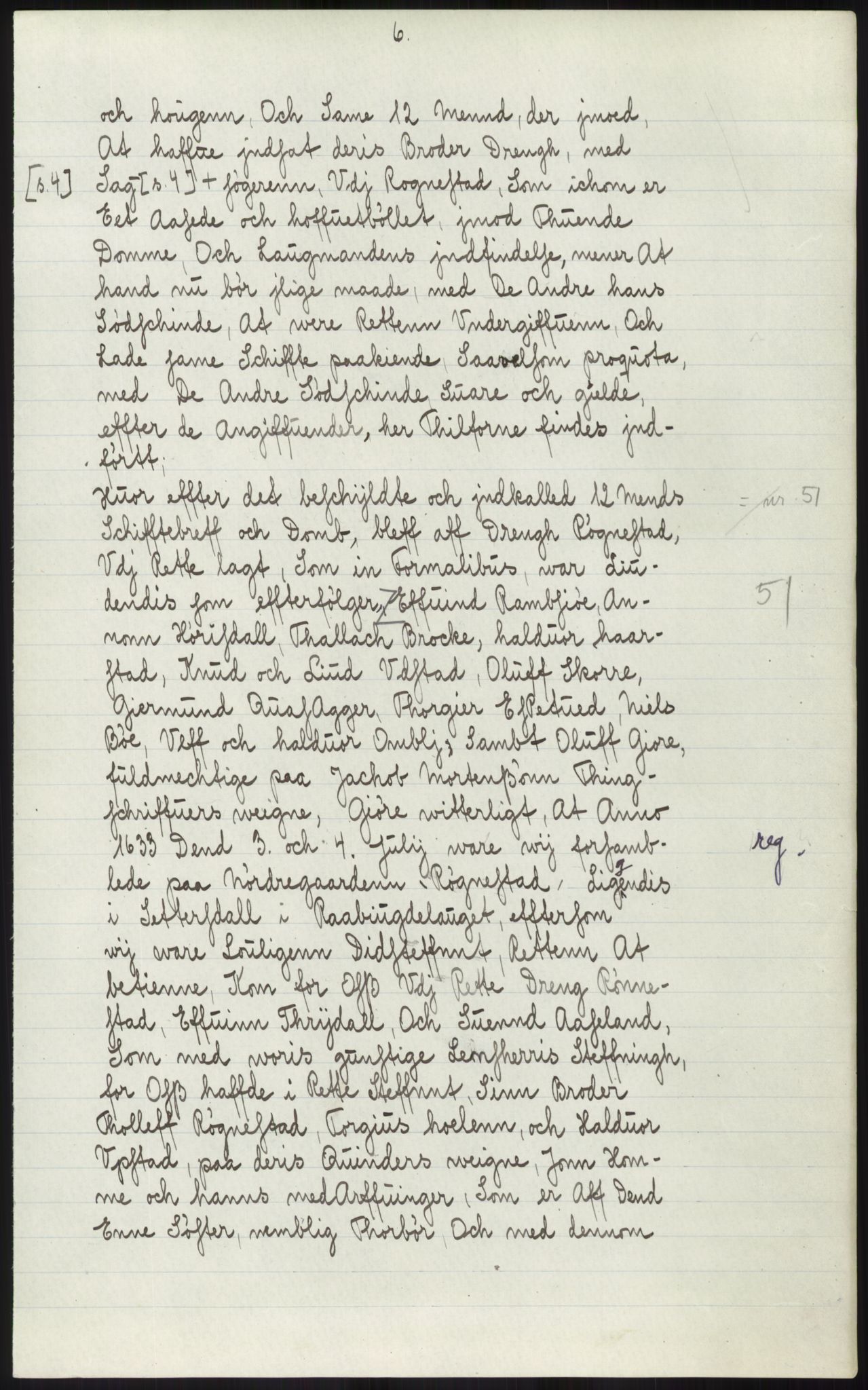 Samlinger til kildeutgivelse, Diplomavskriftsamlingen, AV/RA-EA-4053/H/Ha, s. 1403