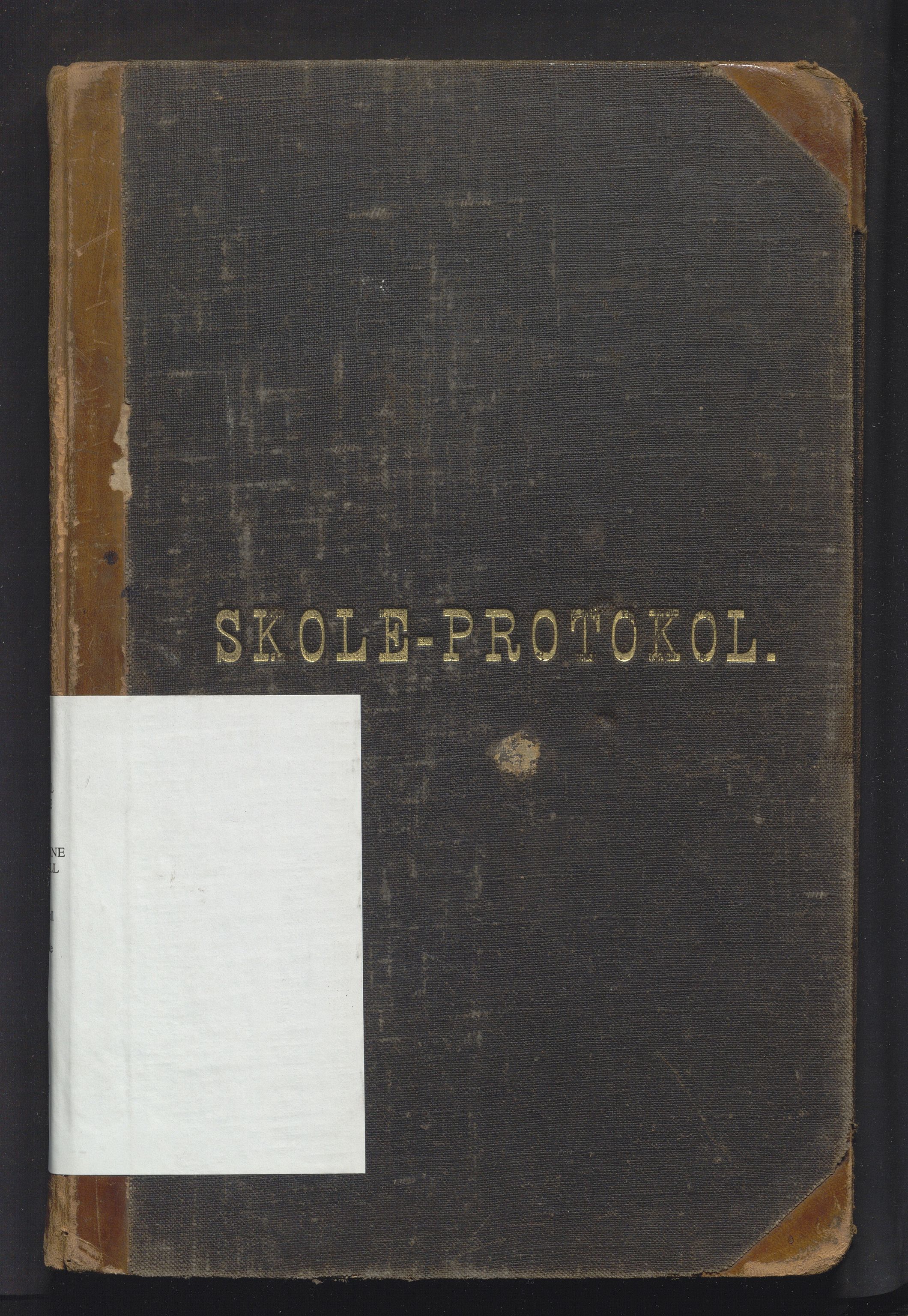 Austevoll kommune. Barneskulane, IKAH/1244-231/F/Fa/L0007: Skuleprotokoll for Selbjørn skule, 1893-1901