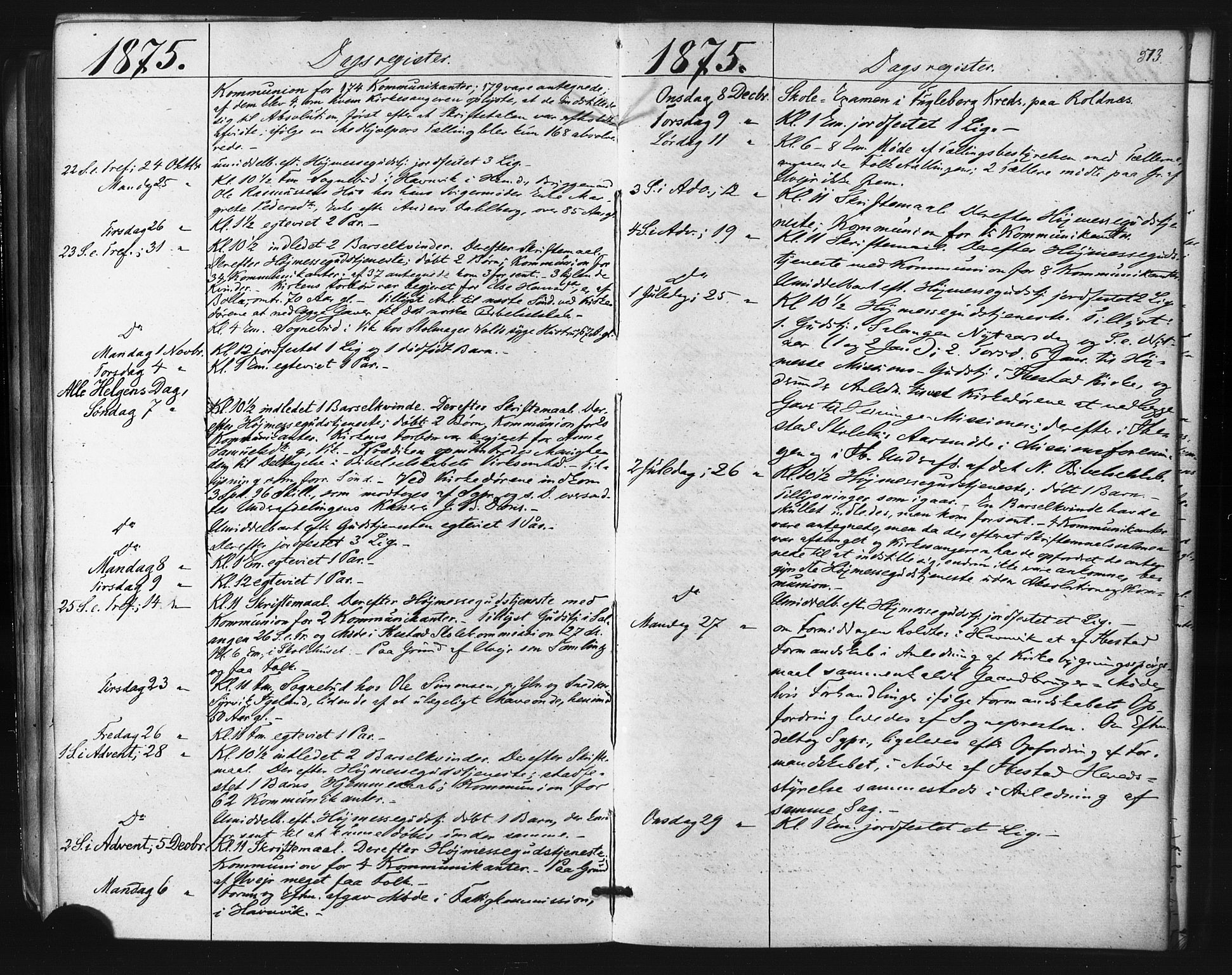 Ibestad sokneprestembete, AV/SATØ-S-0077/H/Ha/Haa/L0010kirke: Ministerialbok nr. 10, 1869-1879, s. 513