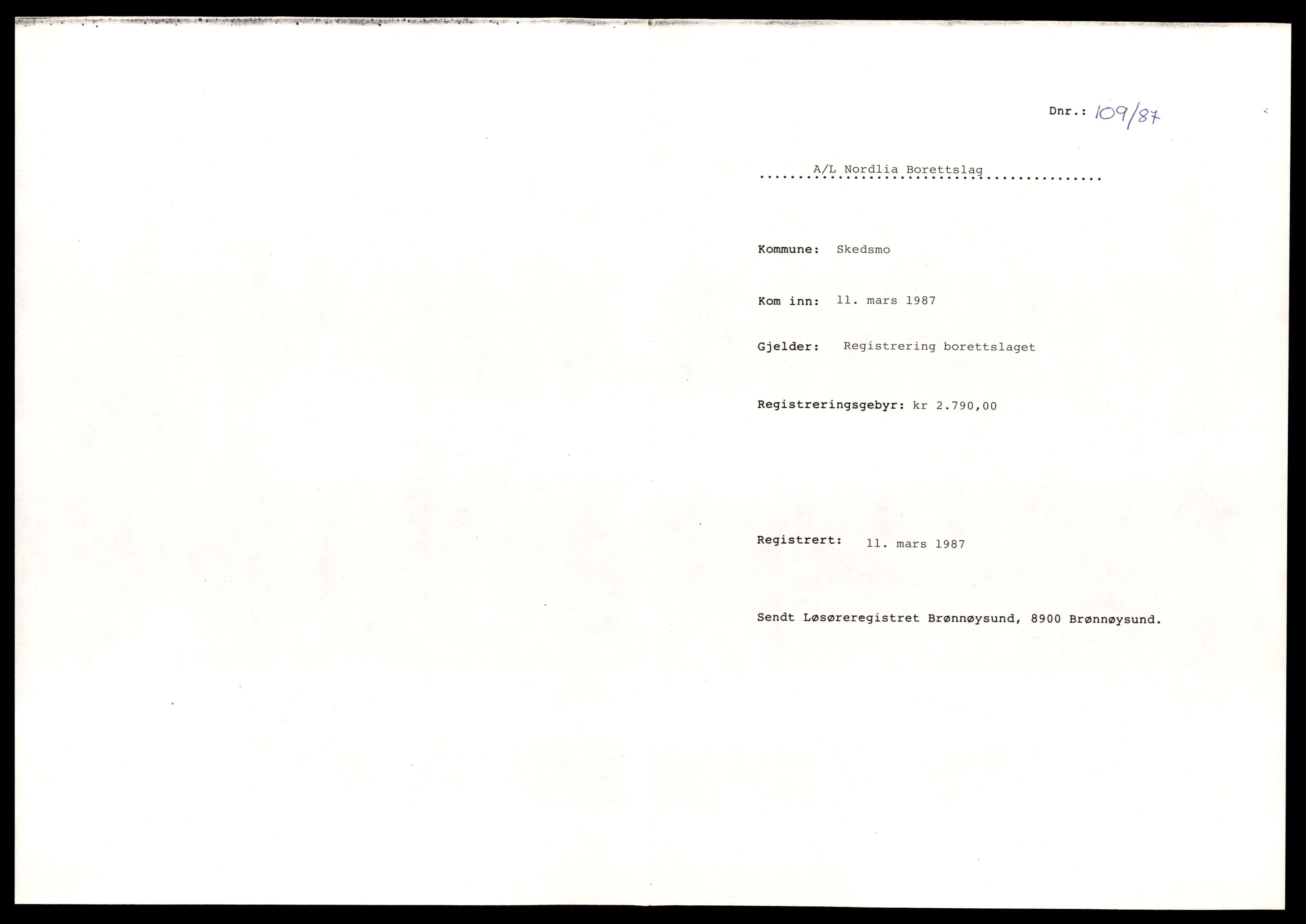 Nedre Romerike sorenskriveri, SAT/A-10469/K/Ke/Ked/L0016: Enkeltmannsforetak, aksjeselskap og andelslag, Nordl - Ol, 1944-1989