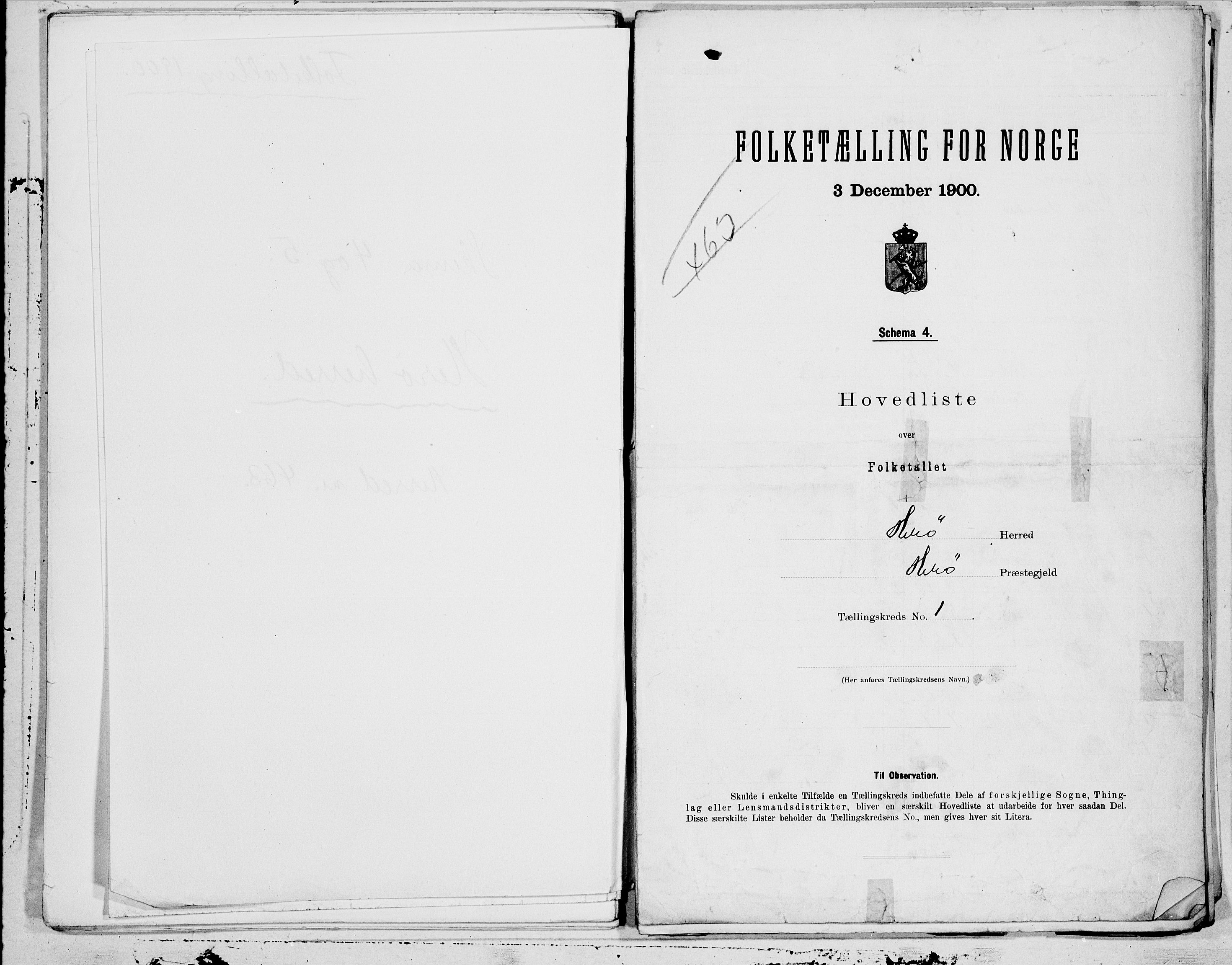 SAT, Folketelling 1900 for 1818 Herøy herred, 1900, s. 2