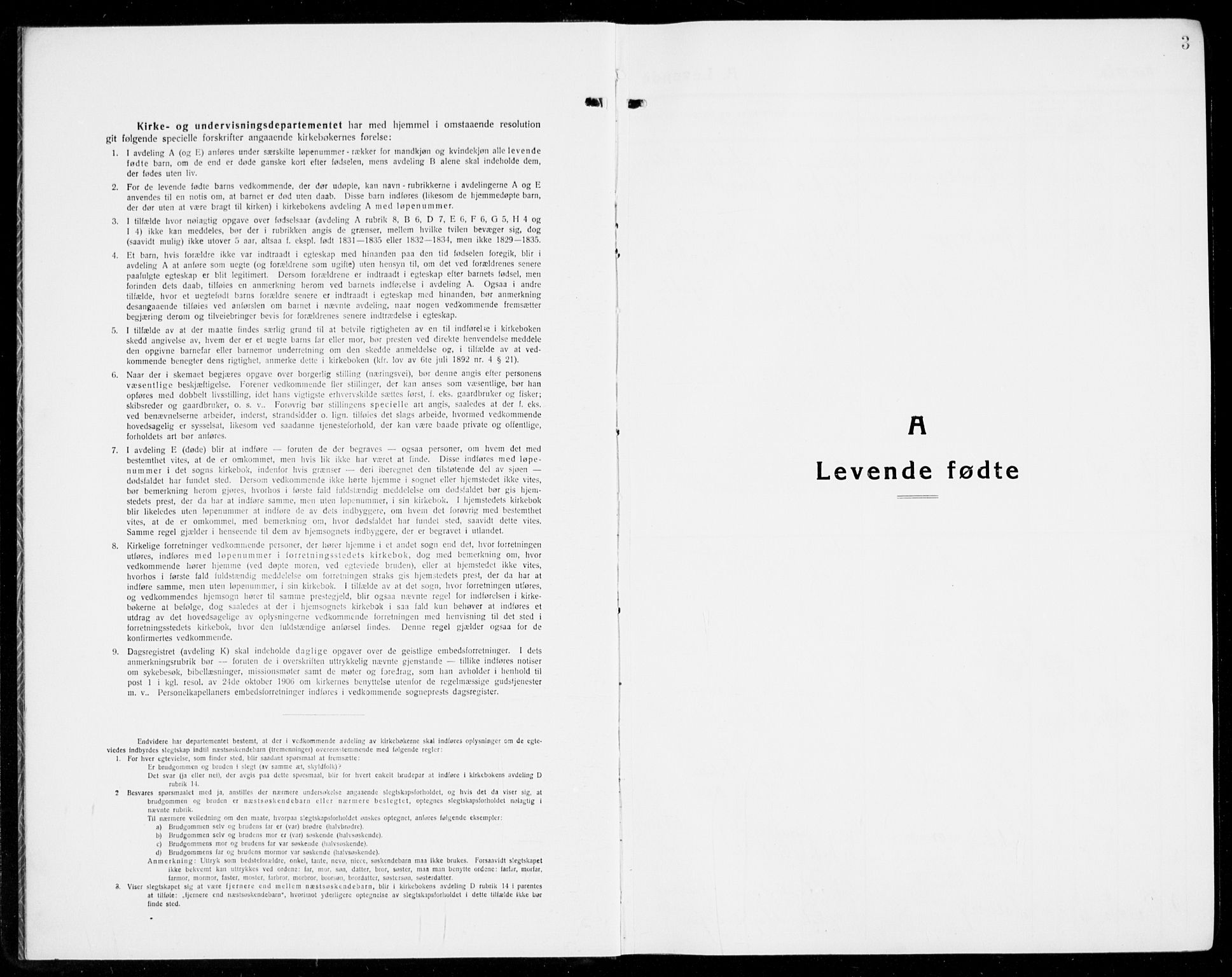 Brunlanes kirkebøker, SAKO/A-342/G/Ga/L0005: Klokkerbok nr. I 5, 1918-1941, s. 3