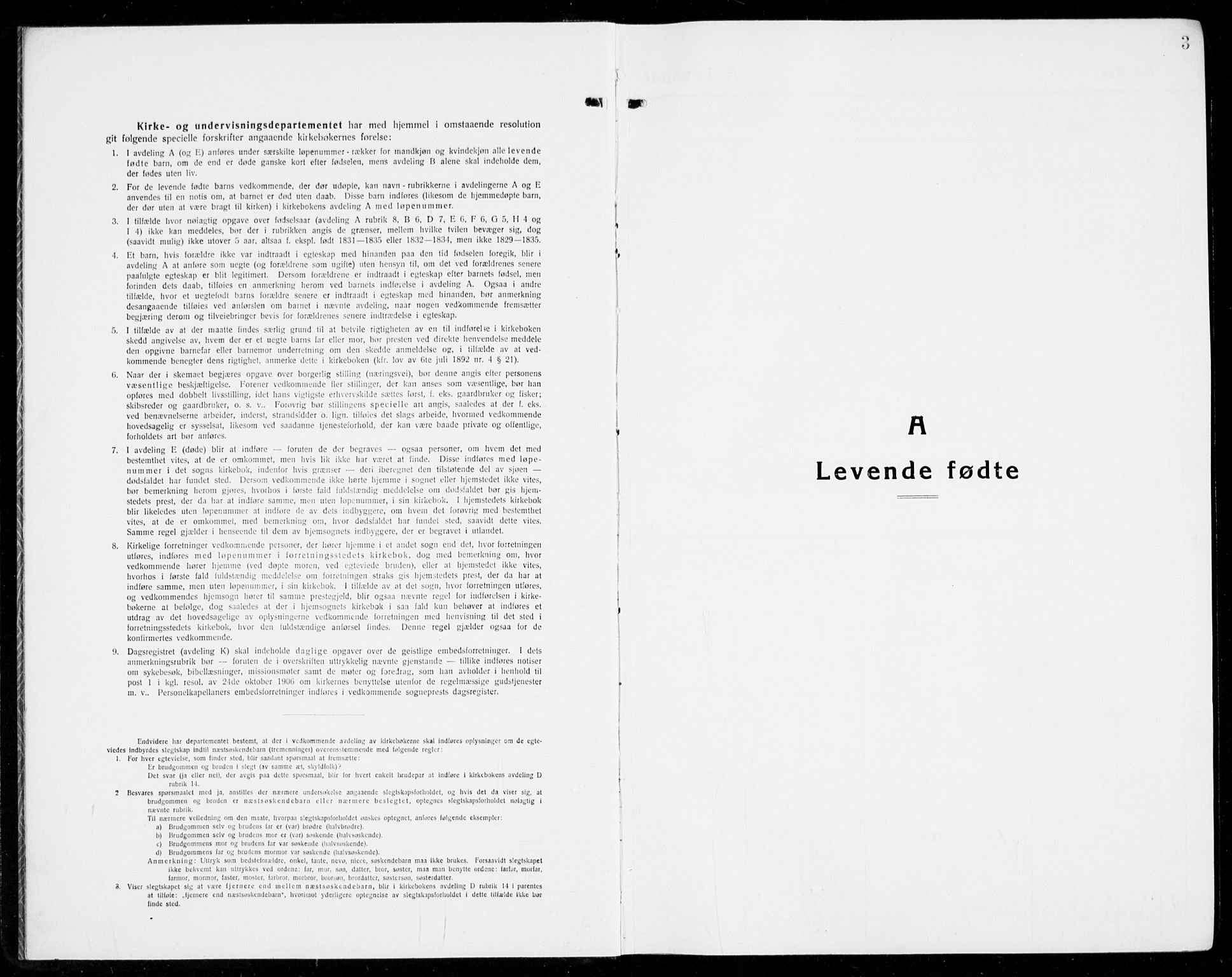 Brunlanes kirkebøker, AV/SAKO-A-342/G/Ga/L0005: Klokkerbok nr. I 5, 1918-1941, s. 3