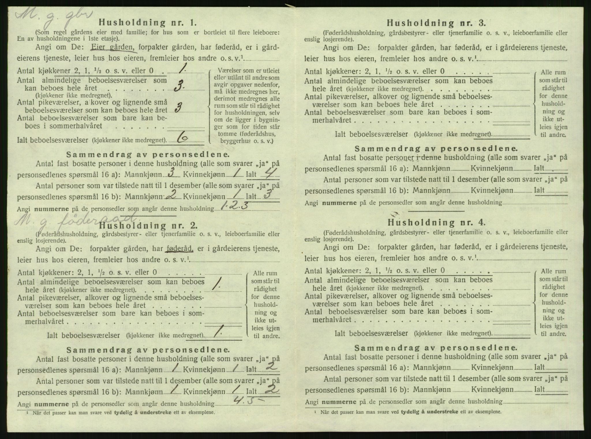 SAT, Folketelling 1920 for 1572 Tustna herred, 1920, s. 594