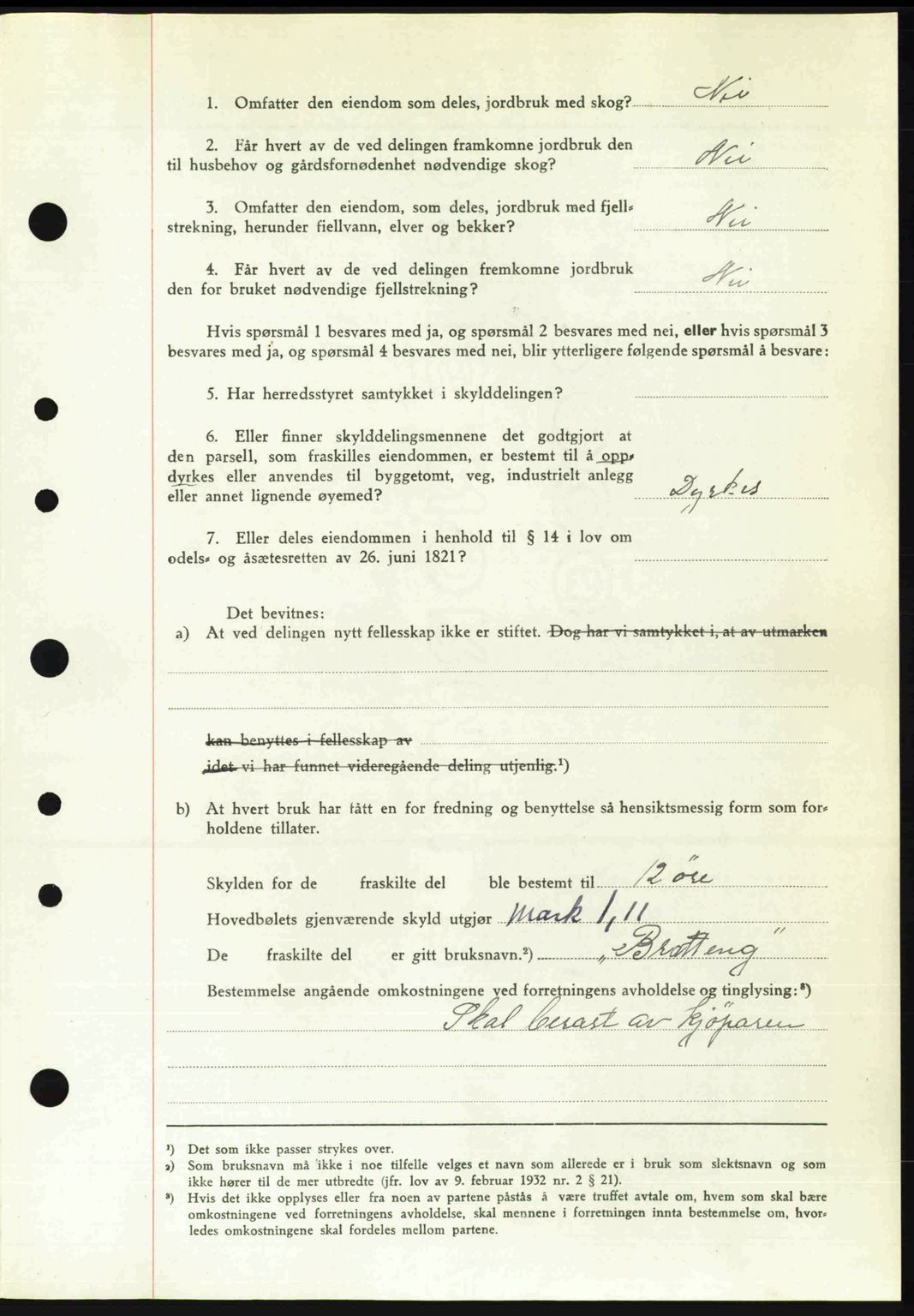 Nordre Sunnmøre sorenskriveri, AV/SAT-A-0006/1/2/2C/2Ca: Pantebok nr. A29, 1948-1949, Dagboknr: 2123/1948