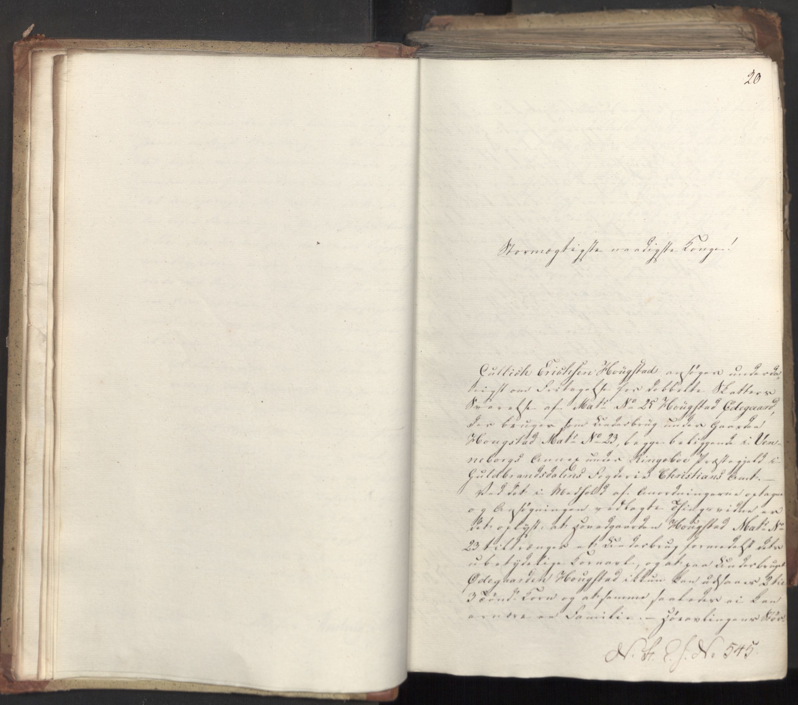 Statsrådsavdelingen i Stockholm, AV/RA-S-1003/D/Da/L0035: Regjeringsinnstillinger nr. 541-840, 1823, s. 13