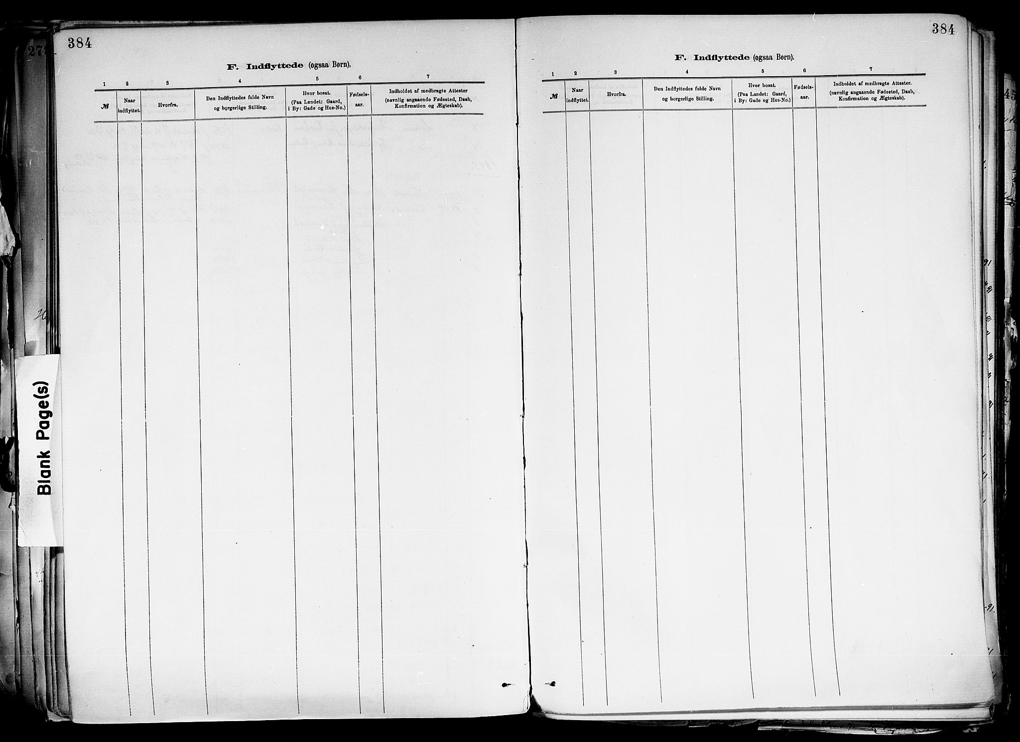 Holla kirkebøker, SAKO/A-272/F/Fa/L0008: Ministerialbok nr. 8, 1882-1897, s. 384